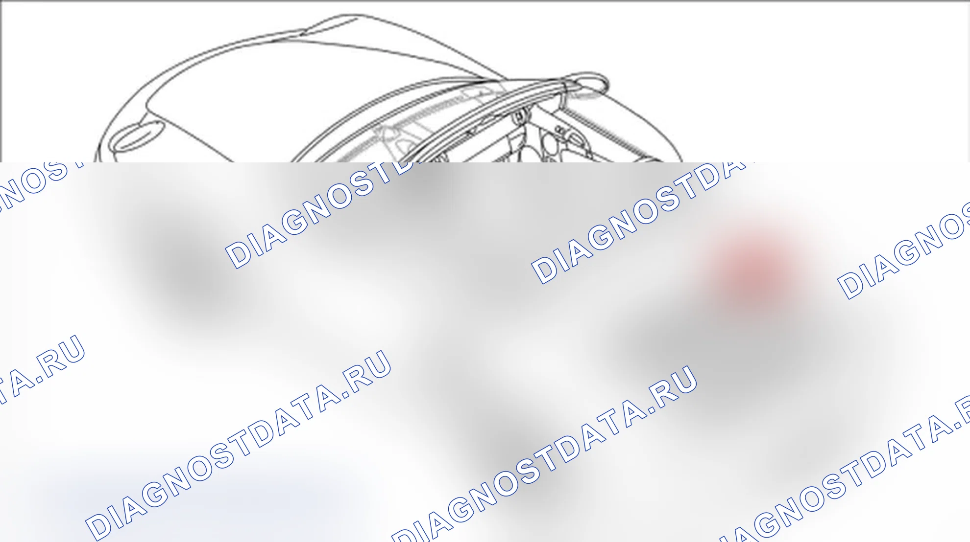 Рис. 367: Снятие задней крышки. Porsche Boxster S 987