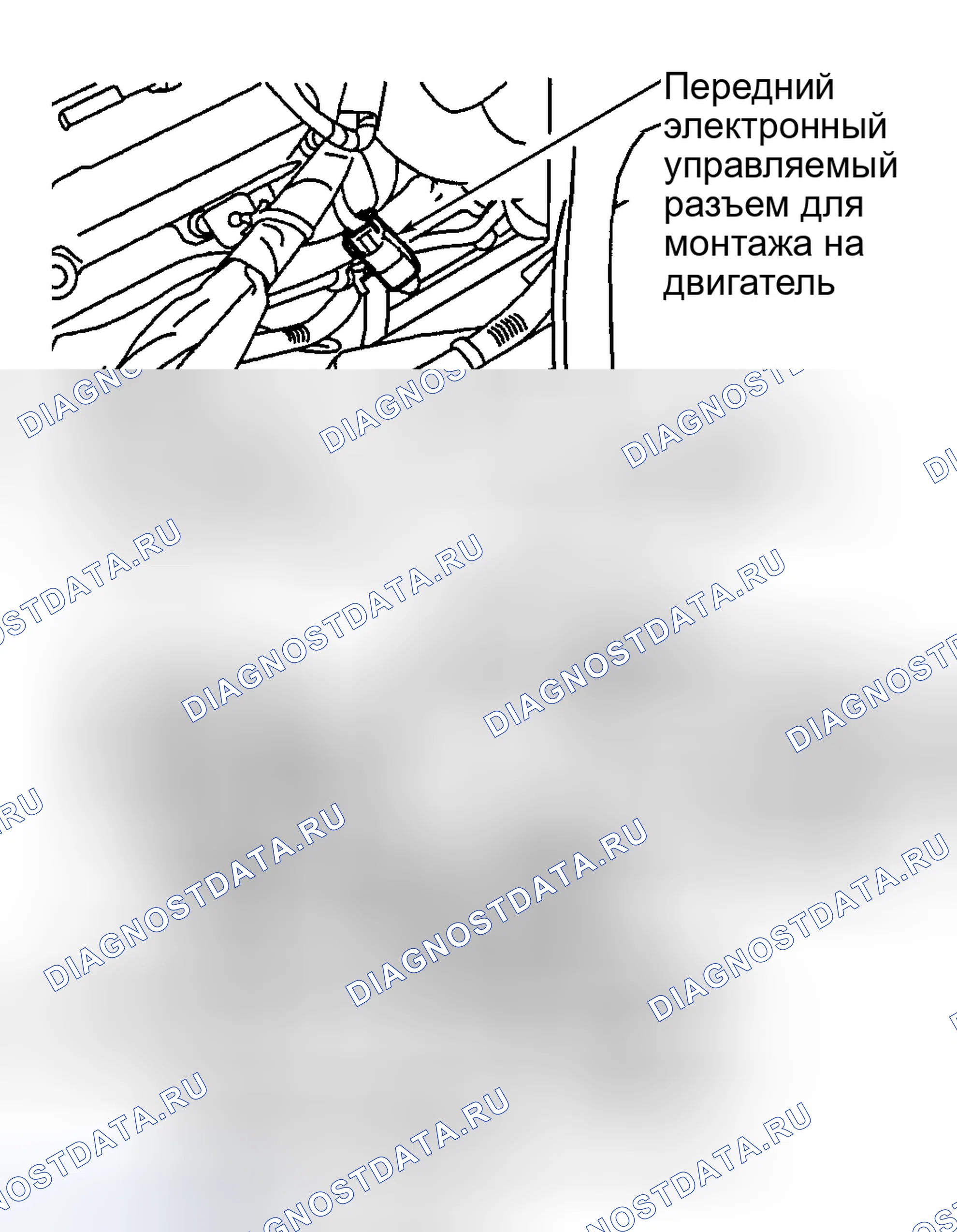 Рис. 126: КРЕПЛЕНИЕ ДВИГАТЕЛЯ С ЭЛЕКТРОННЫМ УПРАВЛЕНИЕМ (I30 и MAXIMA). Infiniti I30 II