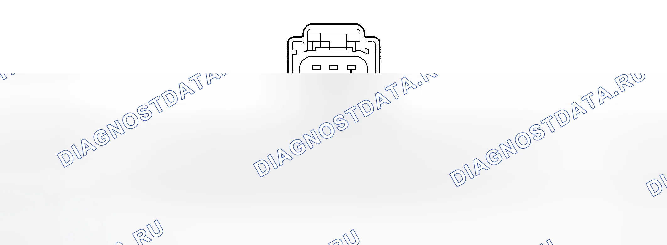 Рис. 106: Фара высокого / низкого света Rh C1041. Ford Pickup F350 Super Duty 