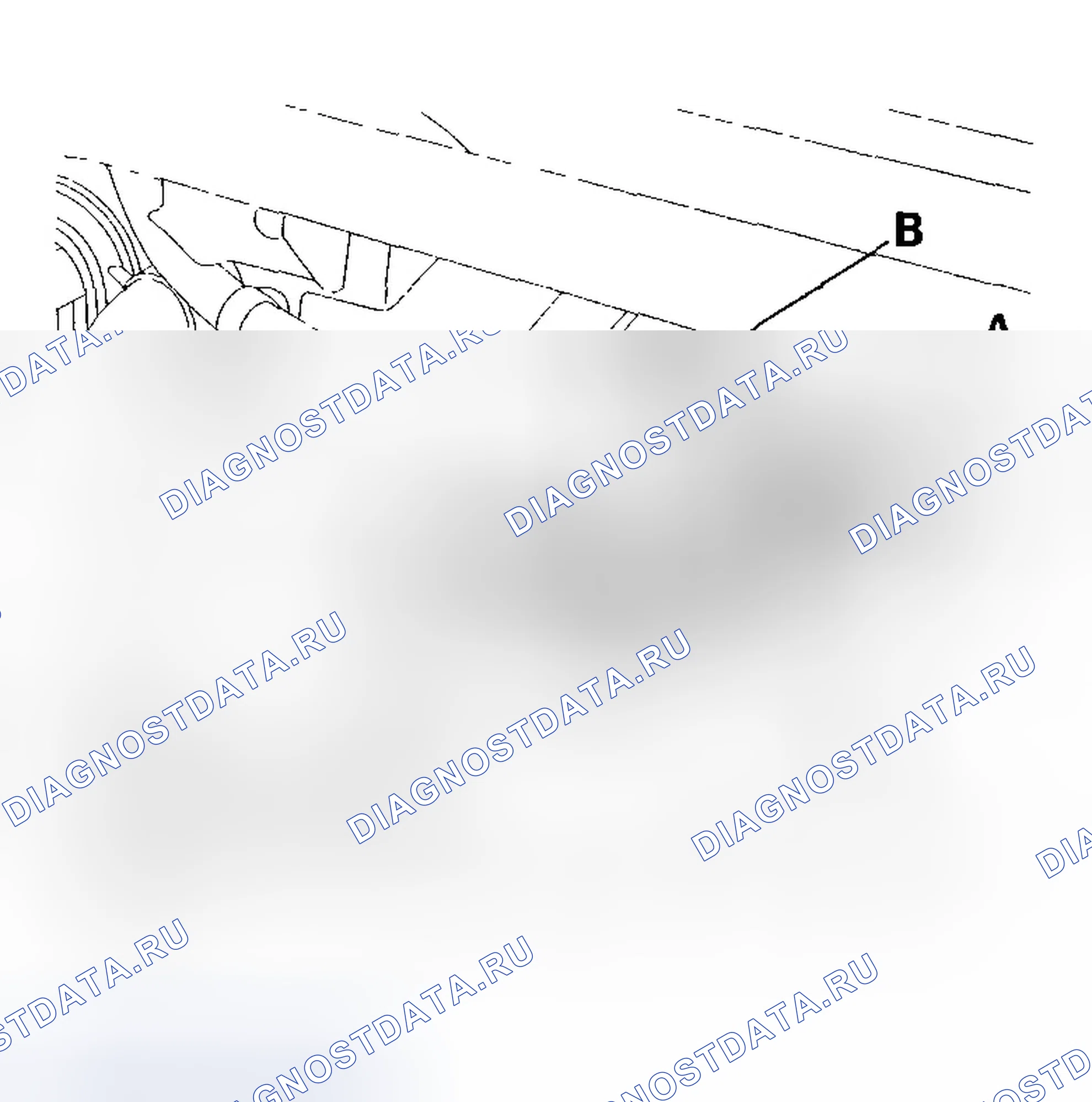 Рис. 83: Регулировка кабеля клапана нагревателя. Honda CR-V II рестайлинг