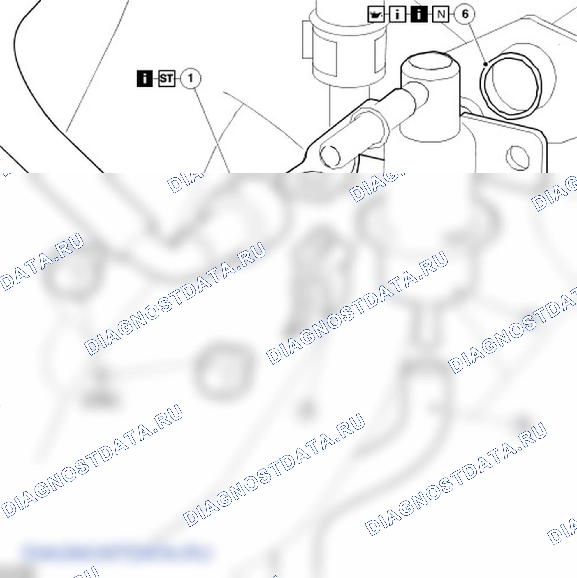 Как снять и установить регулятор давления топлива (PFI). Ford Transit Connect I рестайлинг