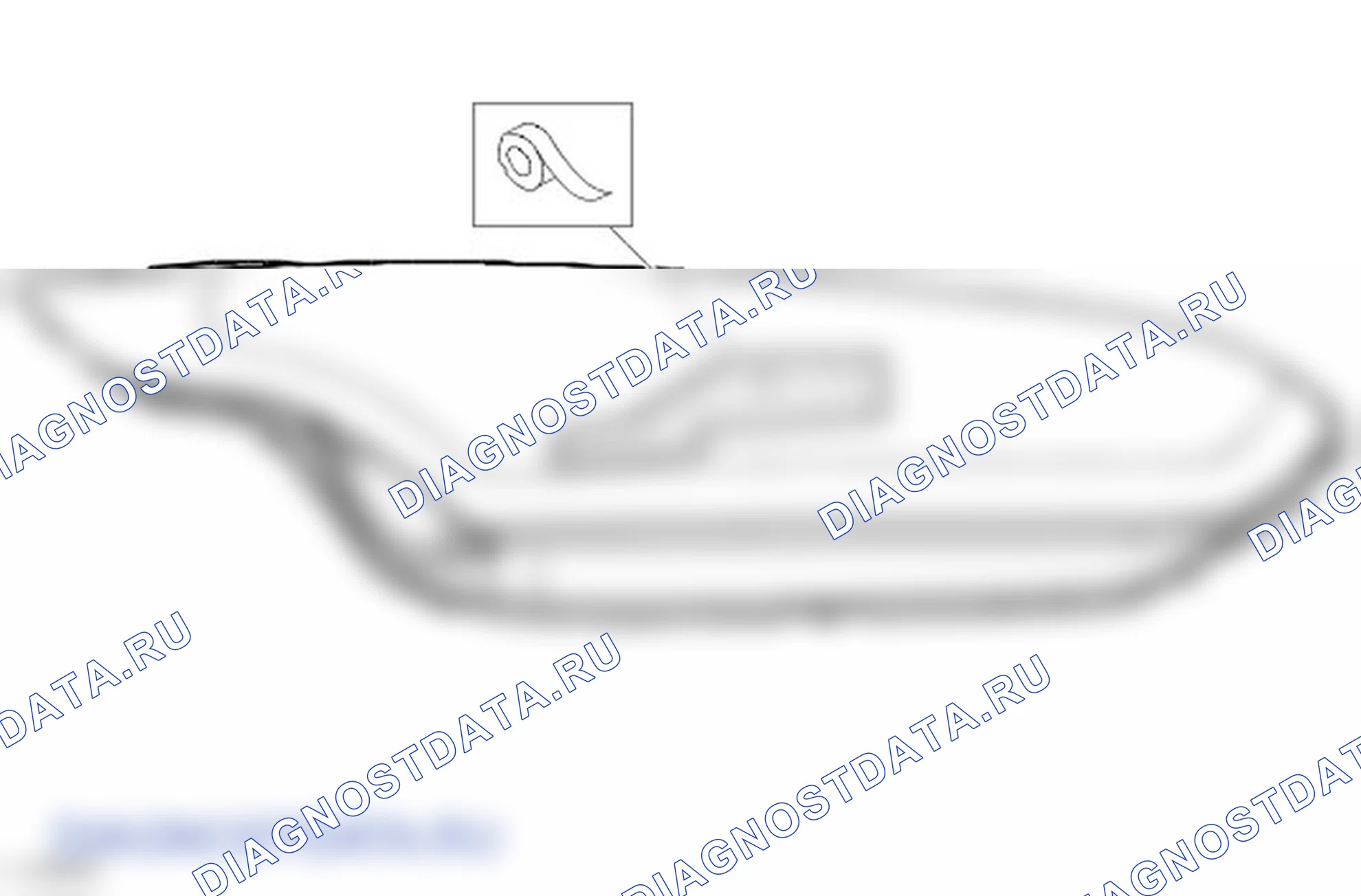 Закрывание участков фар. Ford Transit Connect II