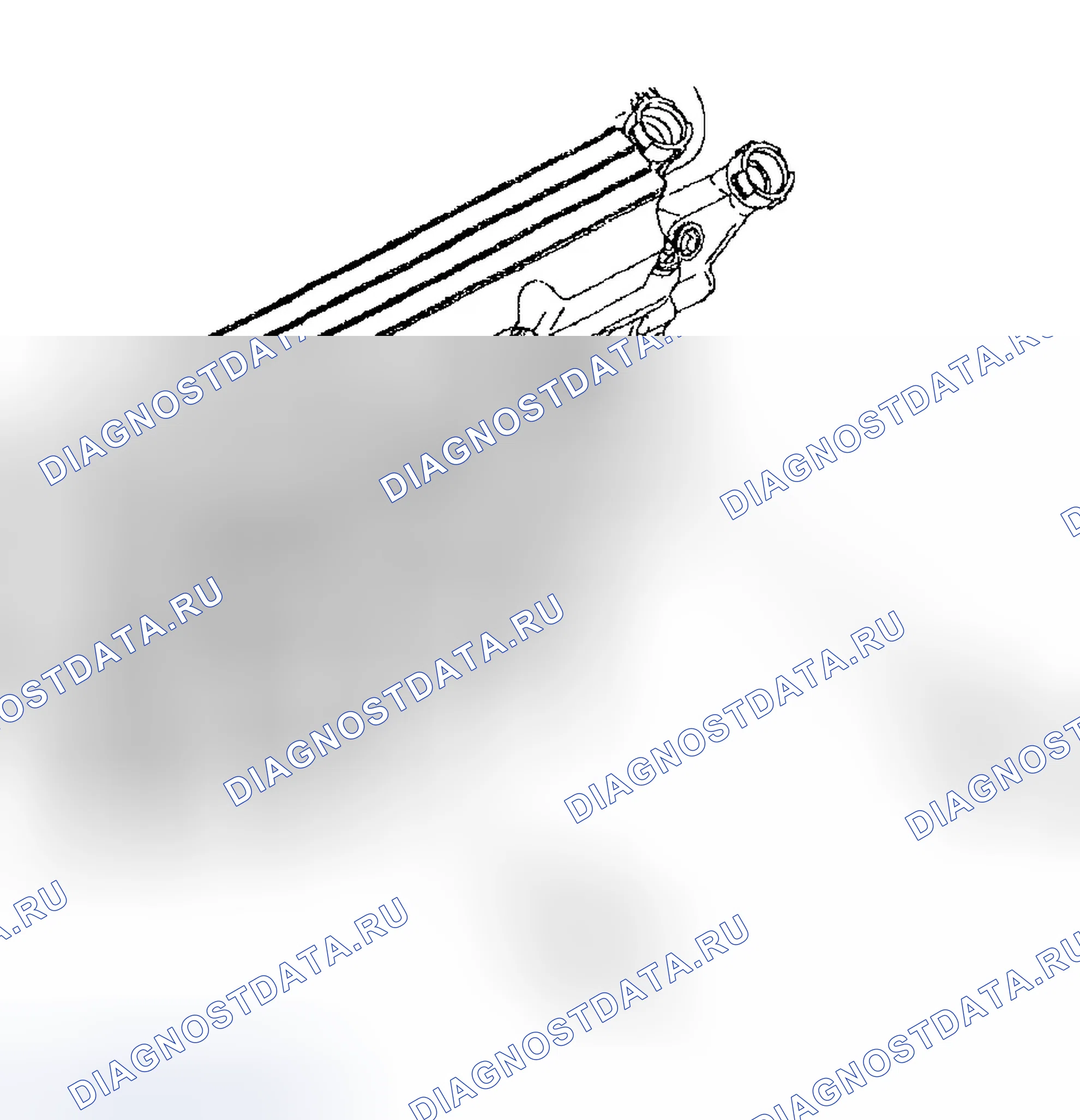 Рис. 608: Выпускной коллектор (правая сторона) - Монтаж. Chevrolet Impala VIII