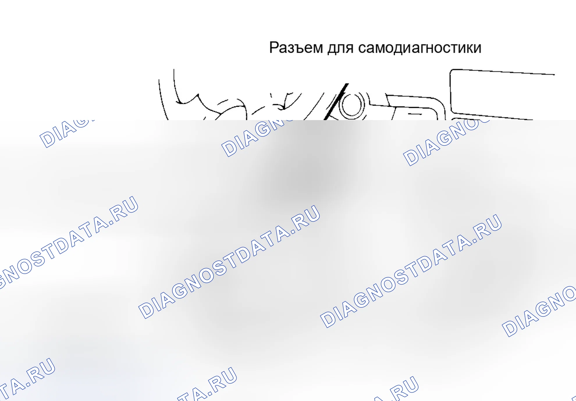 Рис. 9: Расположение блока предохранителей пассажирского салона. Hyundai Sonata II
