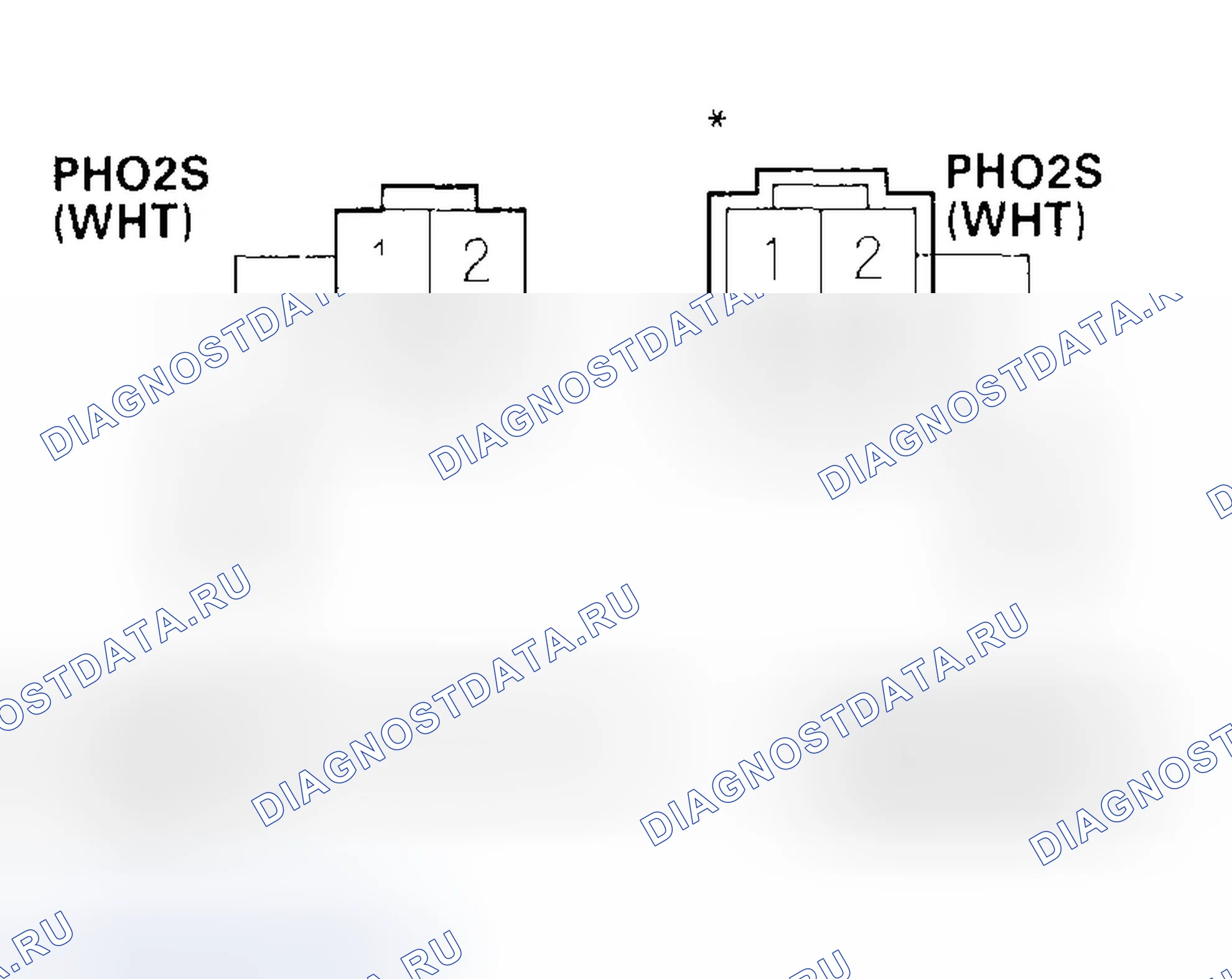 Рис. 257: расшифровка кода ошибки P0131: Низковольтная первичная цепь подогреваемый кислородный датчик (датчик 1). Honda Civic VII рестайлинг
