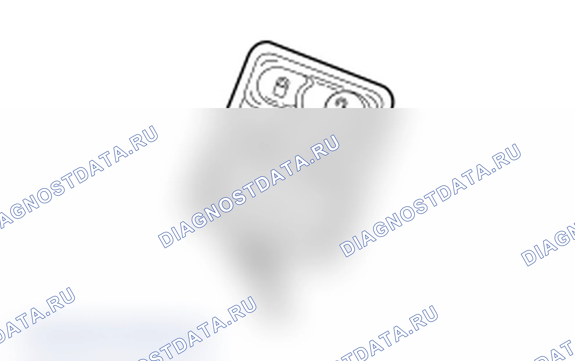 Рис. 1: Датчик RKE (дистанционный Keyless Entry). Ford Explorer IV