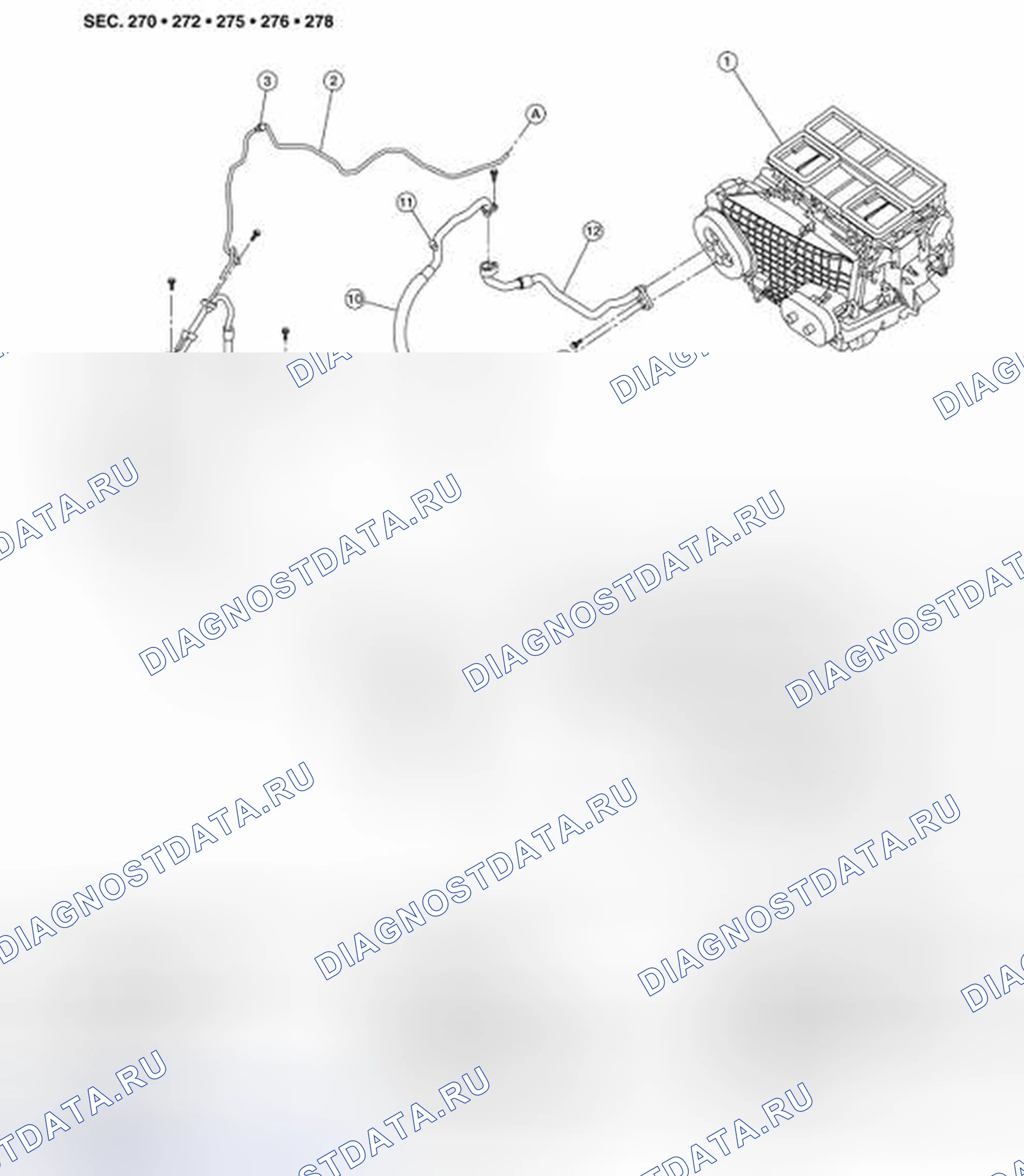 Рис. 251: СОЕДИНЕНИЕ УПЛОТНИТЕЛЬНОГО КОЛЬЦА И ХЛАДАГЕНТА. Honda Passport I