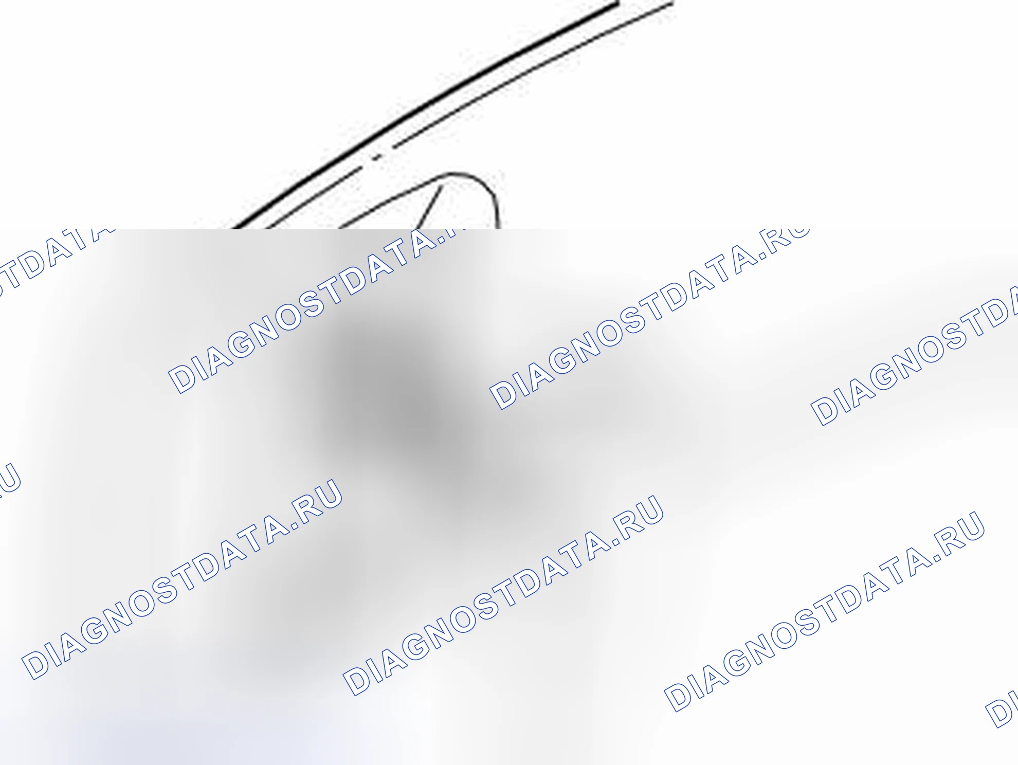 Рис. 169: Крышка багажника спойлера. Volvo S60 I