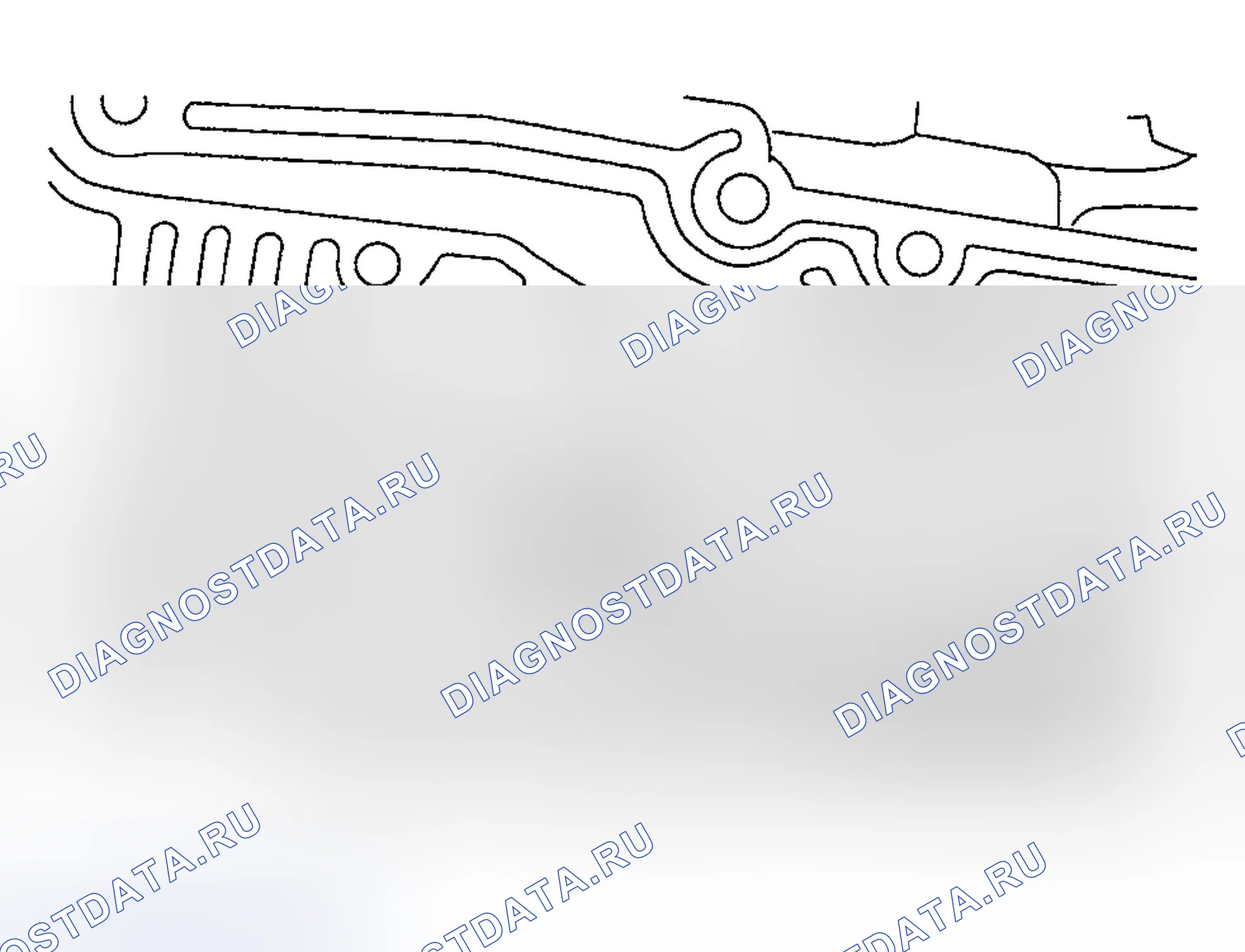 Рис. 525: Позиция 62. Узел болта центральной опоры. Примечание. Ford Explorer III