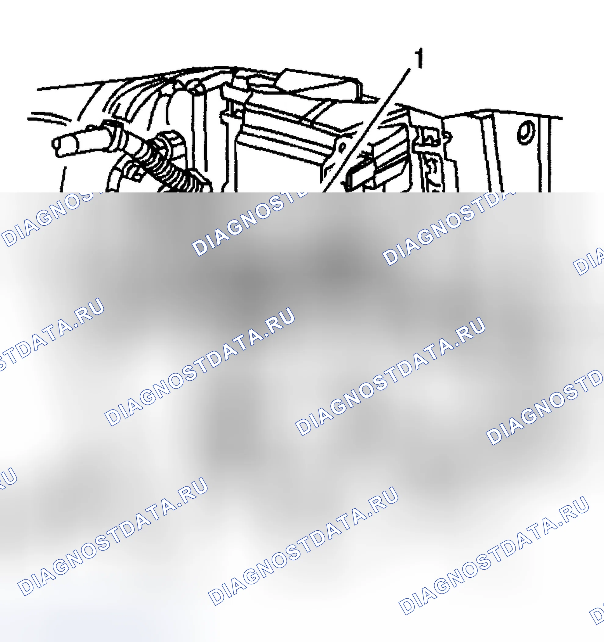 Рис. 231: Порядок демонтажа. Chevrolet TrailBlazer I