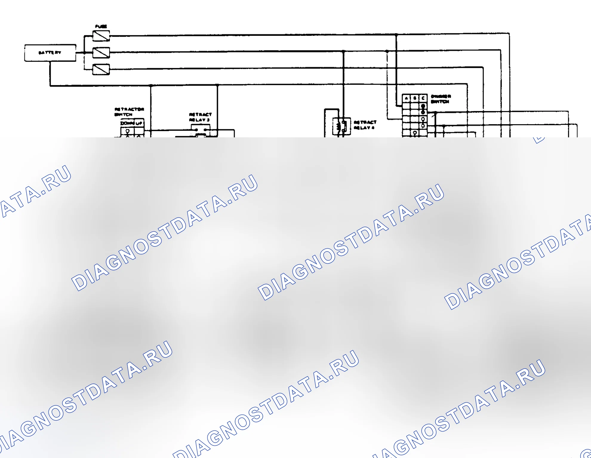 Рис. 4: СХЕМНЫЙ РЕЖИМ РАБОТЫ [C-1]. Nissan Pulsar N13