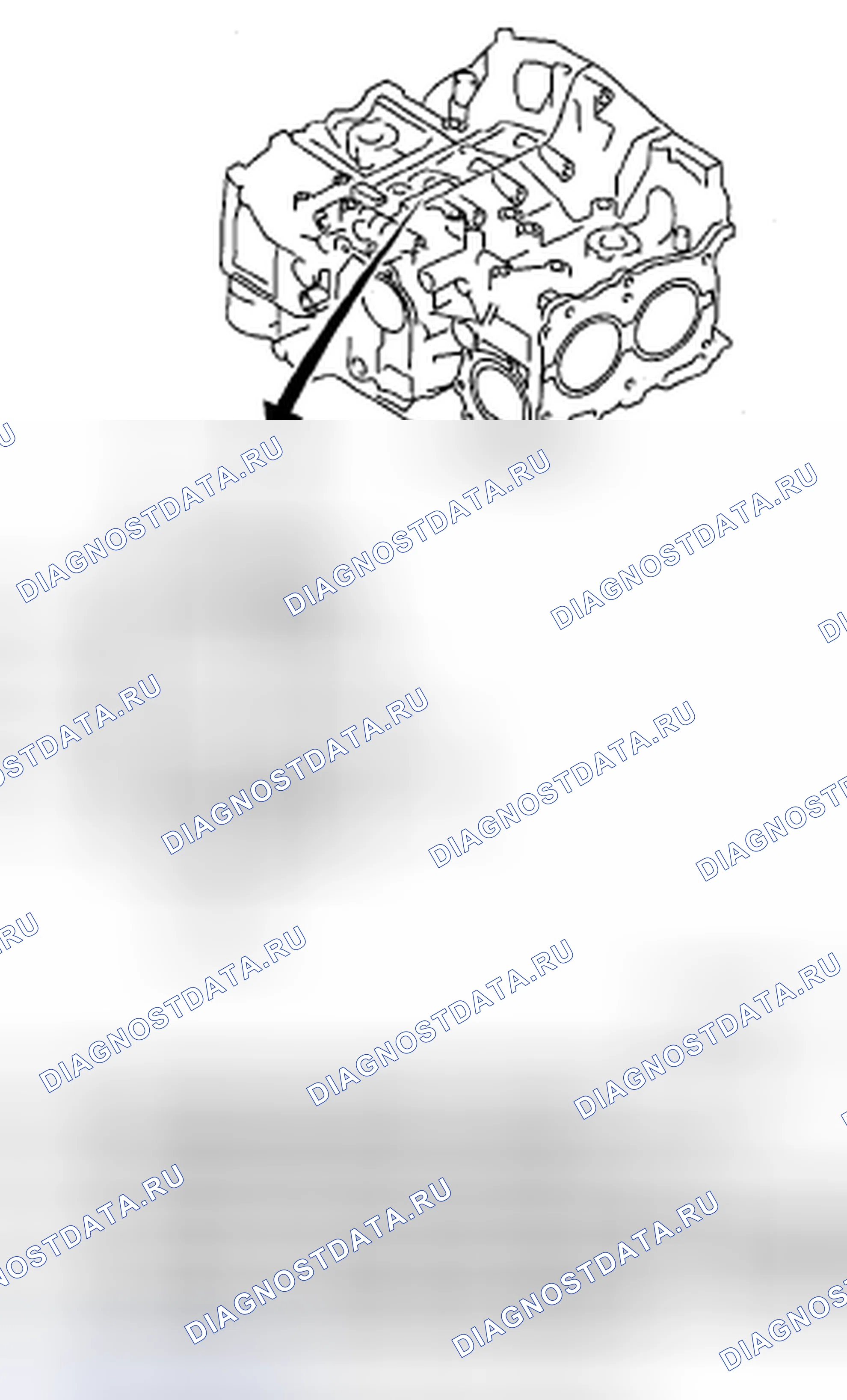 Рис. 451: ЦИЛИНДР И ПОРШЕНЬ. Subaru Impreza GD/GC/GG рестайлинг 2
