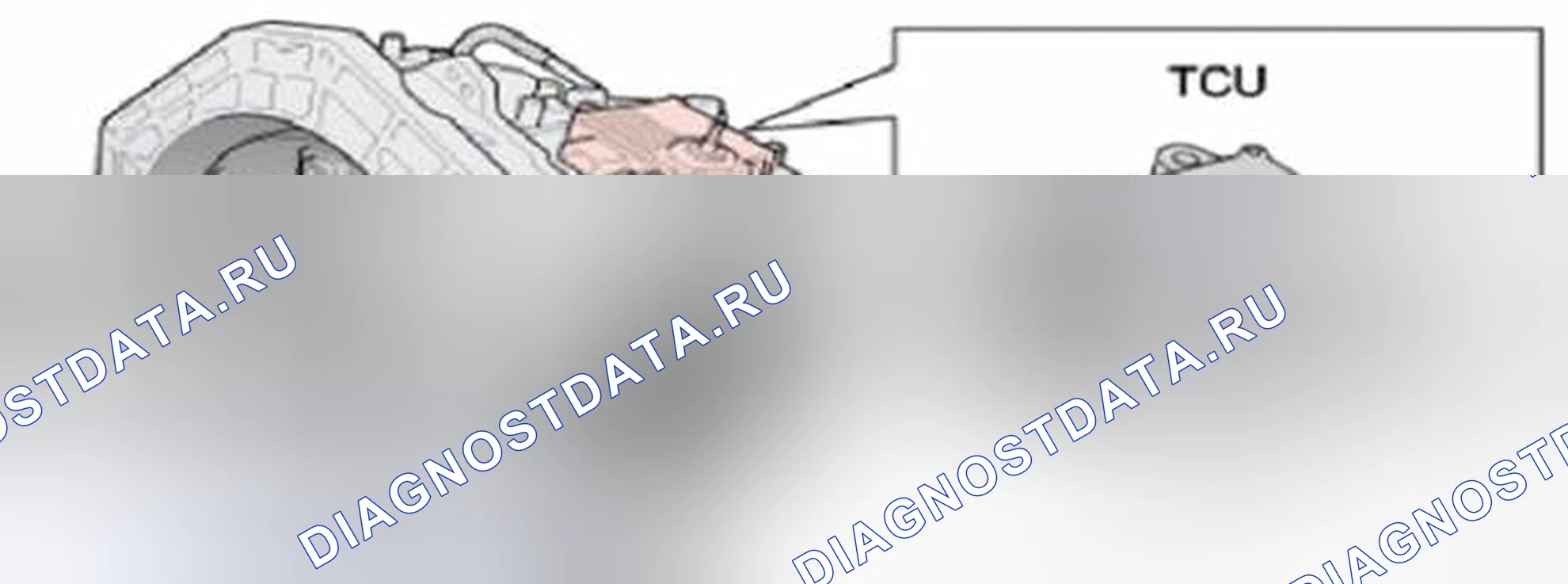 Рис. 581: Расположение компонентов. Hyundai Veracruz I