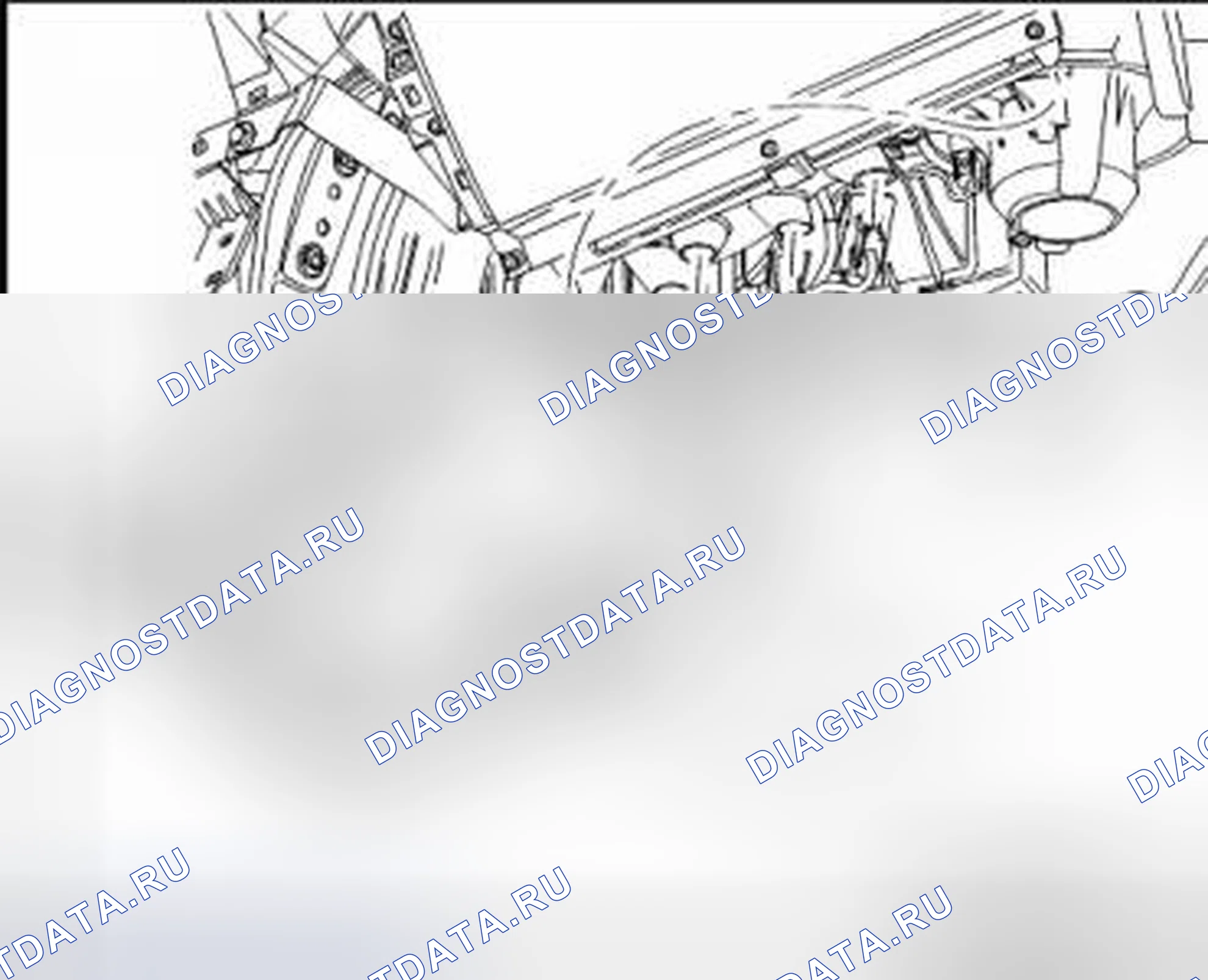Рис. 6: Воздуходувка свежего воздуха. Volkswagen Golf Mk6