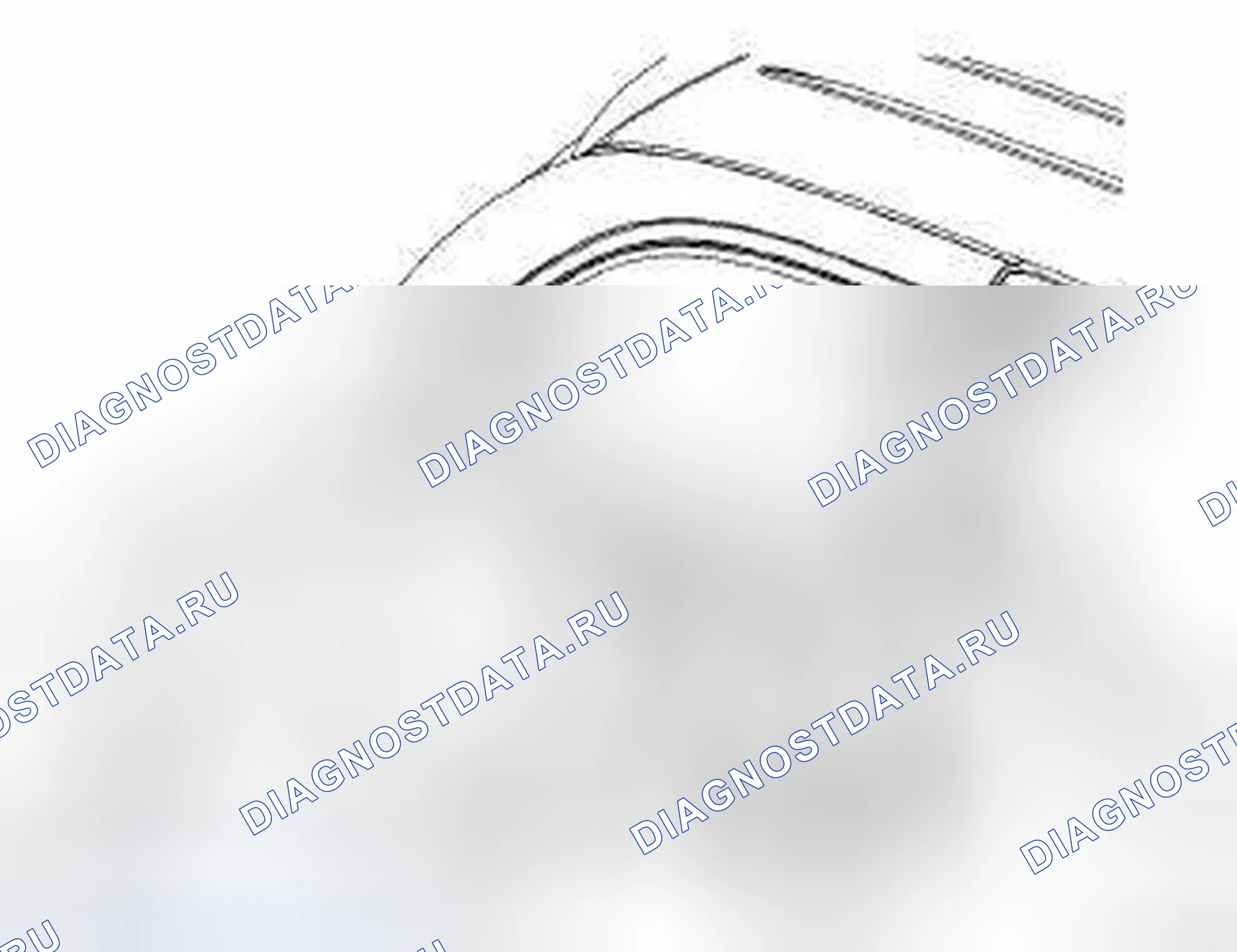 Рис. 368: СИЛОВАЯ ЧЕТВЕРТЬ СТЕКЛА. Chrysler Town & Country V рестайлинг