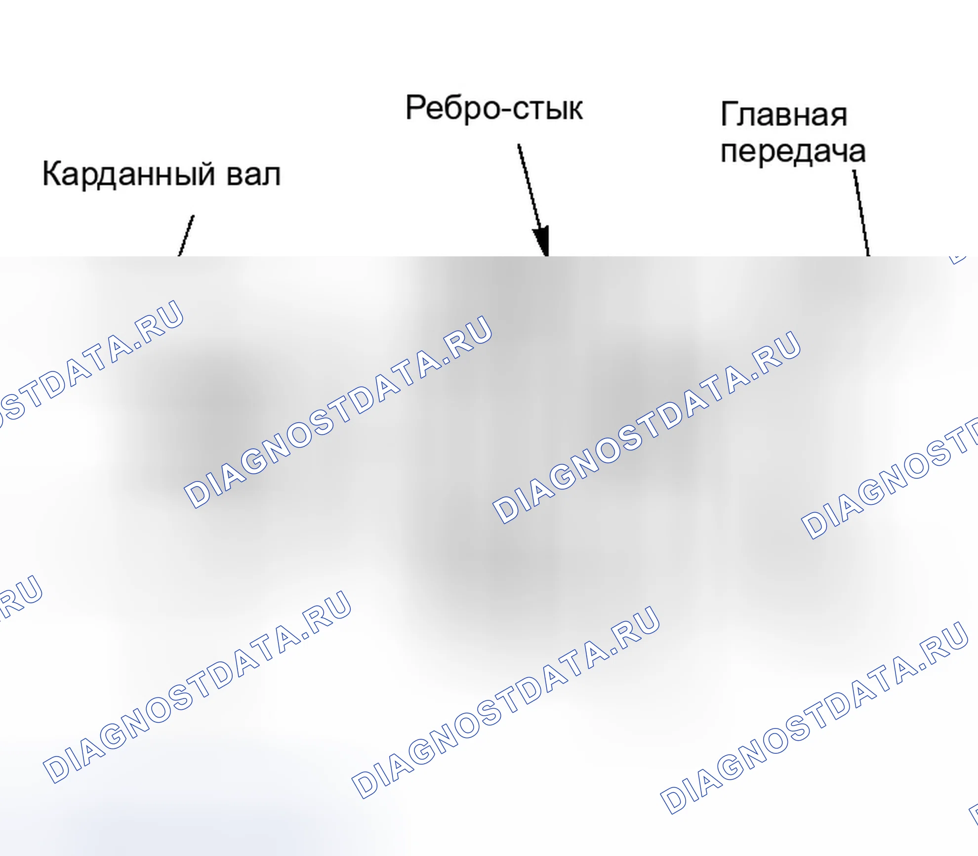 Рис. 1: ВИБРАЦИЯ карданного валА. Infiniti Q45 III
