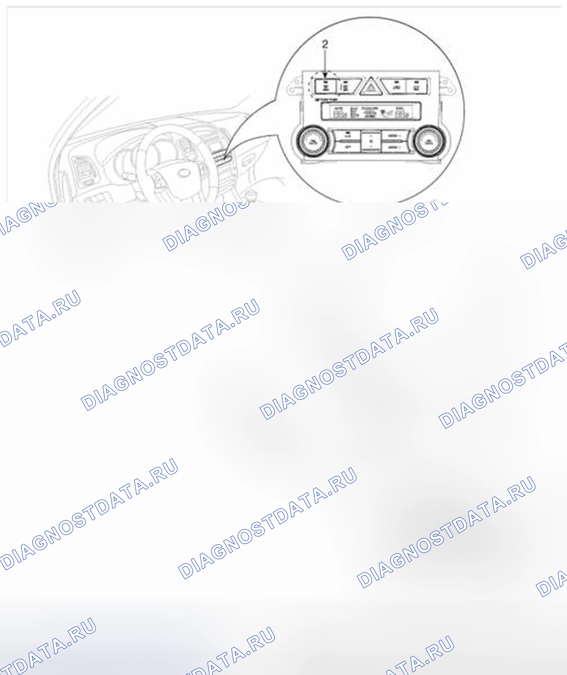 Рис. 1: Расположение компонентов. Geely SC7 I