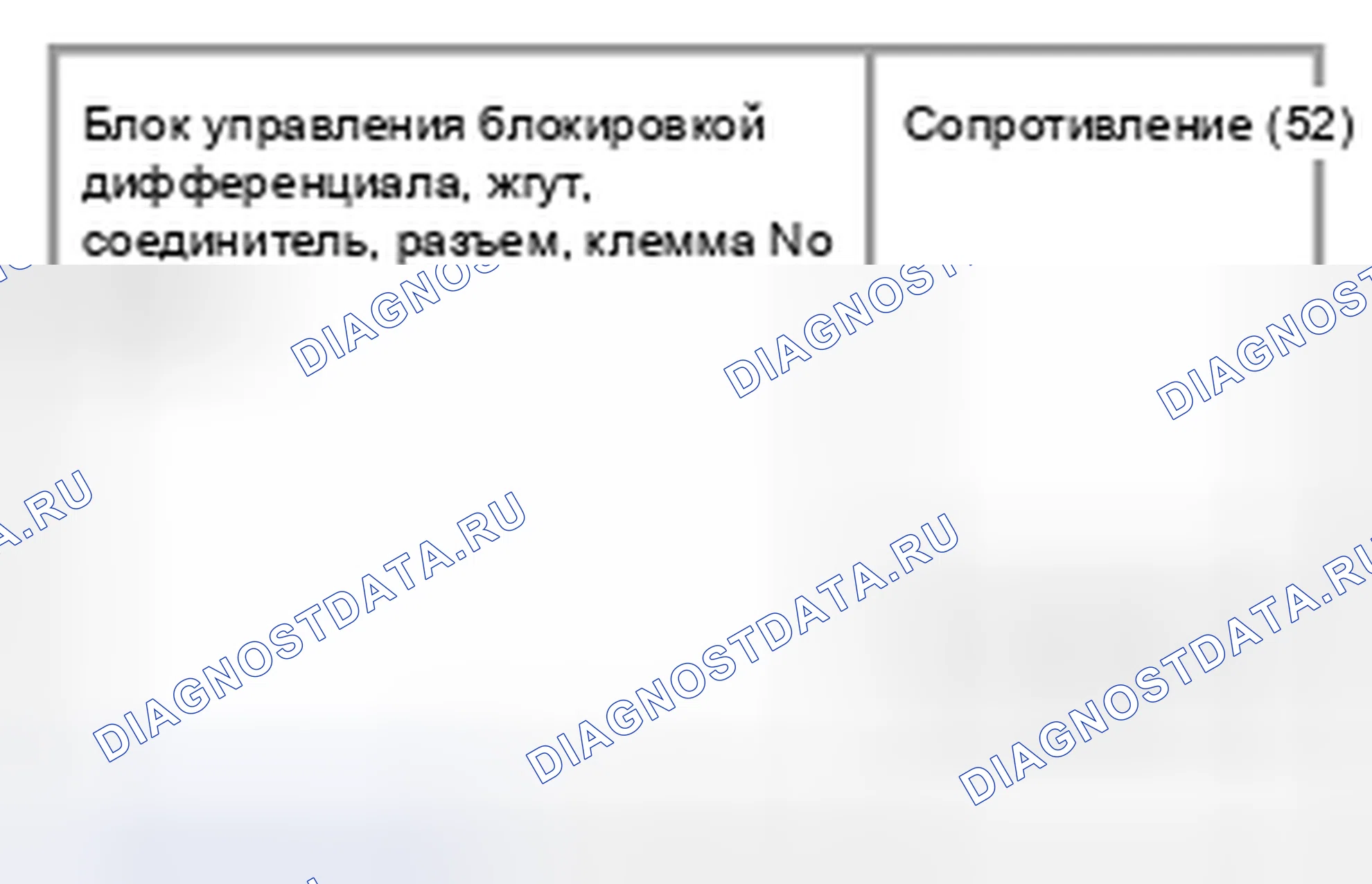 Рис. 63: Проверка цепи ответвления DIFF. Suzuki Equator I