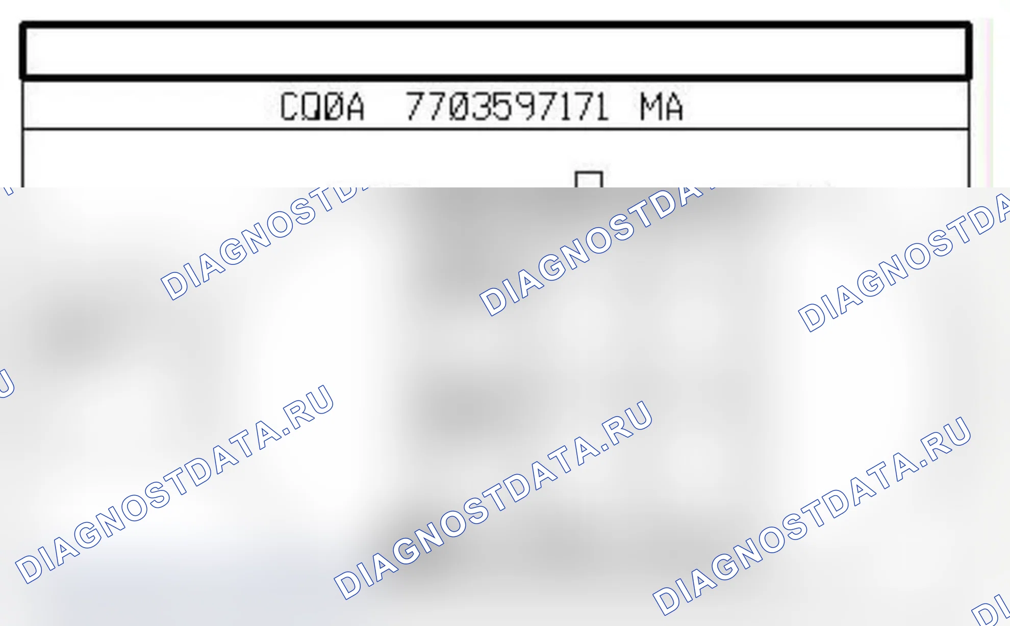 Распиновка разъёма 1441 — Кл. отключения подушки безоп. пасс.. Renault Kangoo II-BeBop