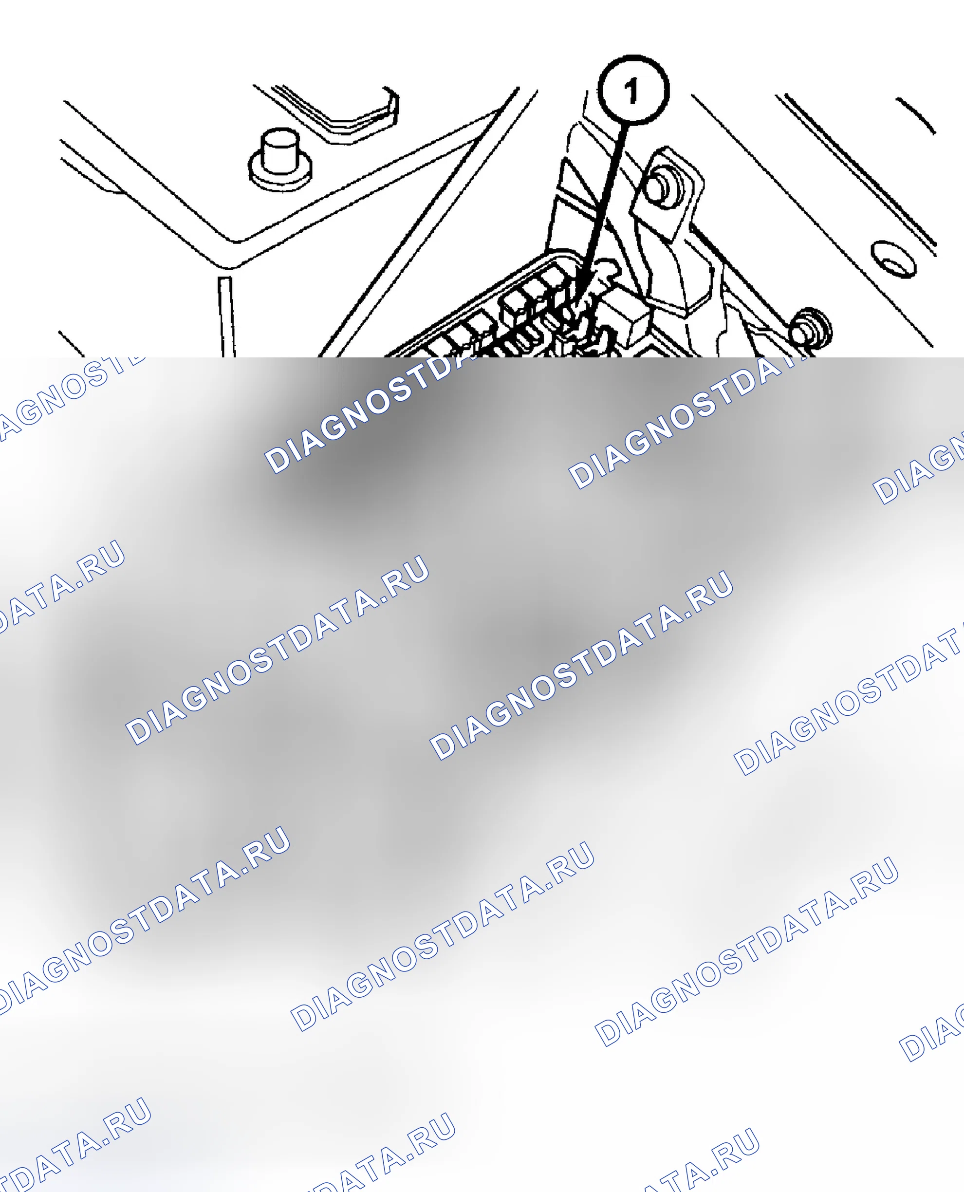 Рис. 50: ОПИСАНИЕ расположения электрооборудования. Dodge Pickup R1500 