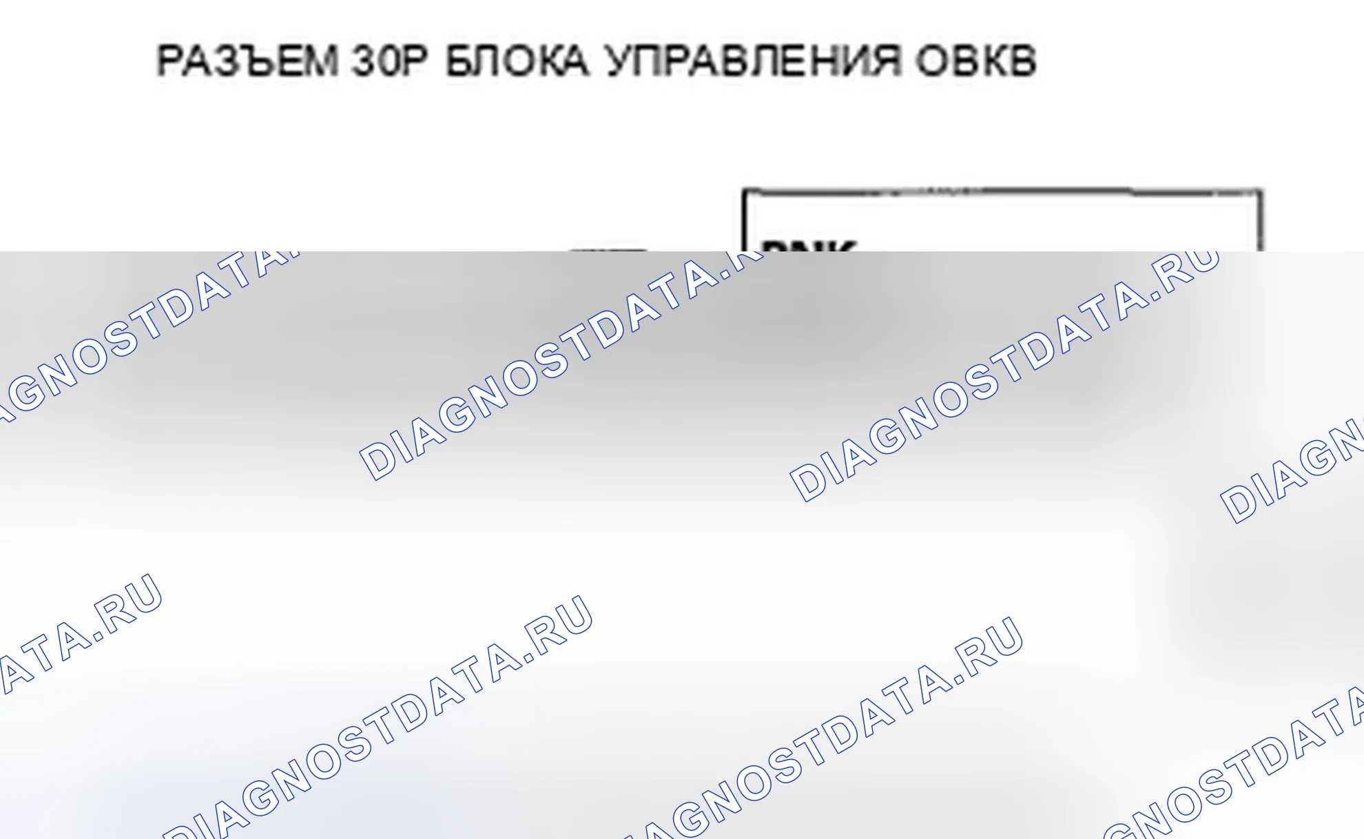 Рис. 123: Индикатор расшифровка кода ошибки B1228 или расшифровка кода ошибки 10: Короткое замыкание в цепи датчика температуры наружного воздуха. Honda Ridgeline I рестайлинг