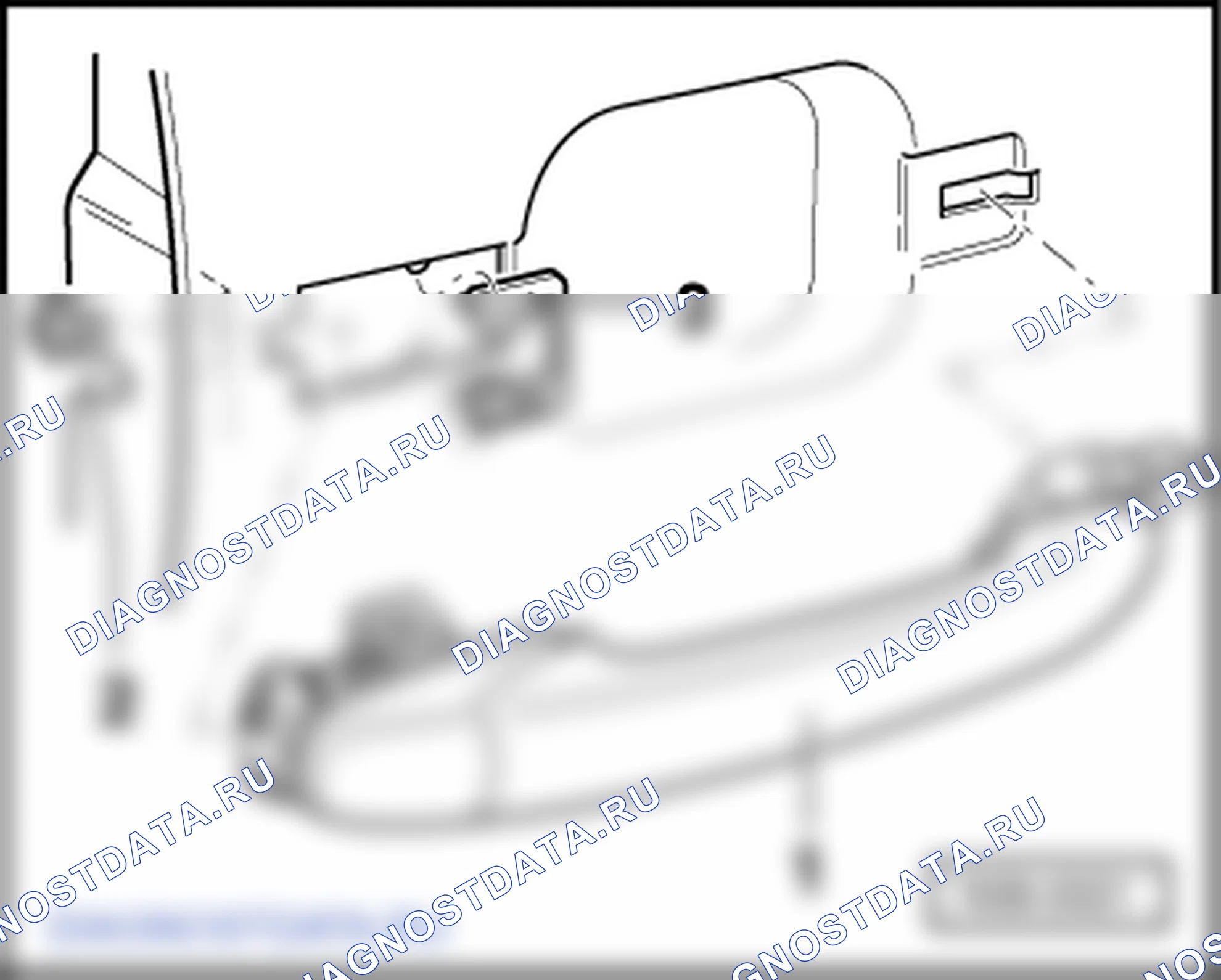 Задняя дверь. SEAT Alhambra I