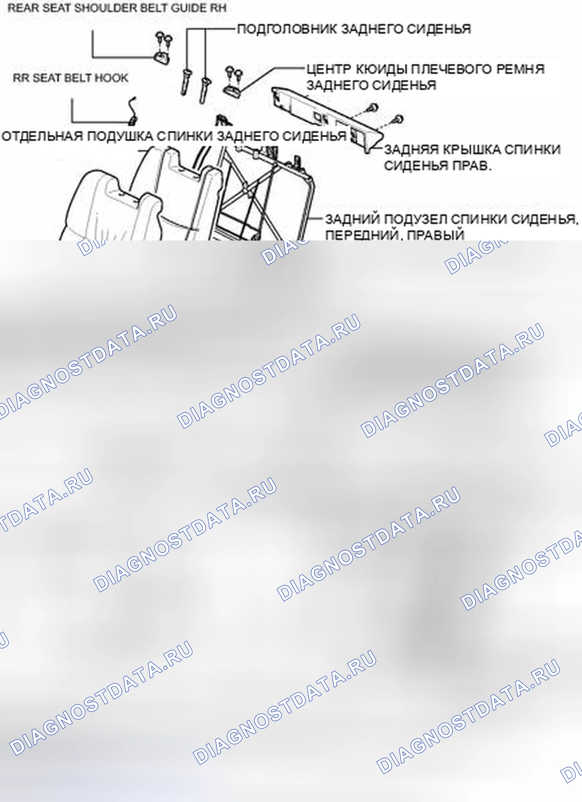 Рис. 86: ИЛЛЮСТРАЦИЯ. Toyota Avalon XX30 рестайлинг 2