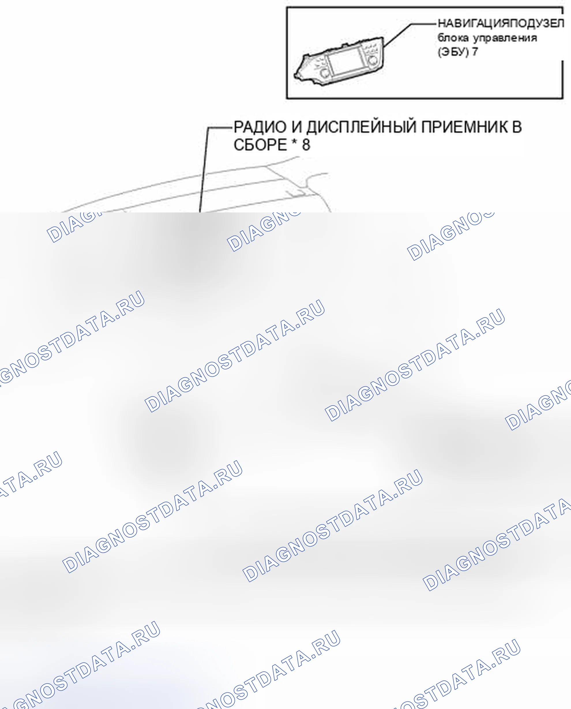 Рис. 48: ИЛЛЮСТРАЦИЯ. Toyota Avalon XX40