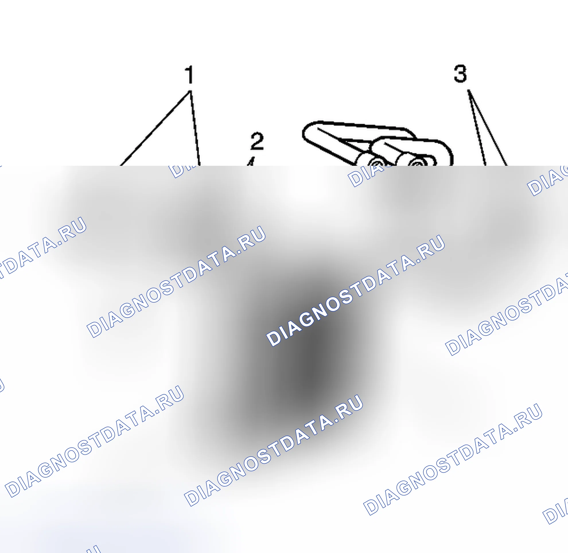 Рис. 12: Порядок демонтажа. Hyundai XG I рестайлинг