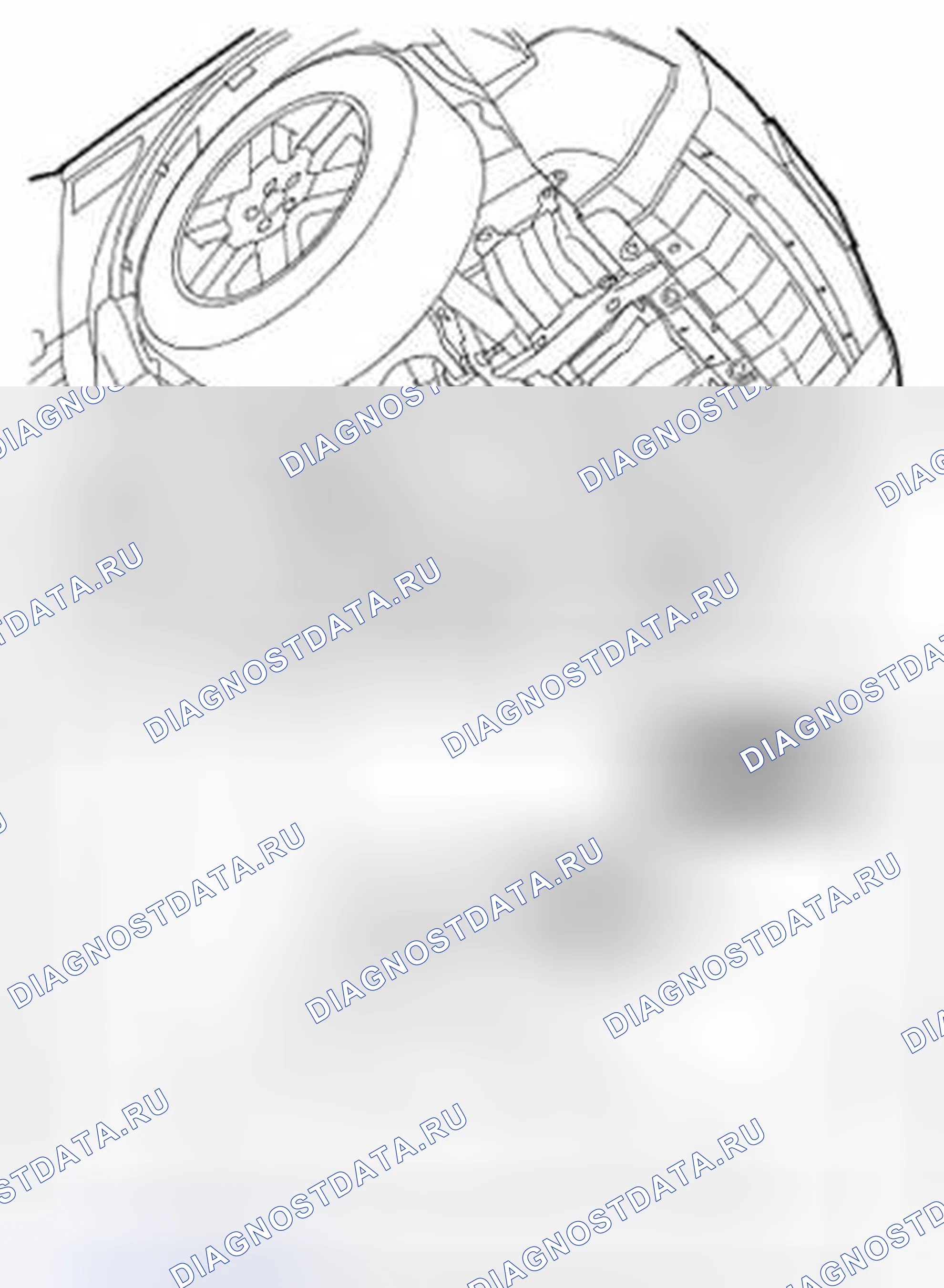 Рис. 141: ДЕМОНТАЖ. Land Rover Range Rover Sport I