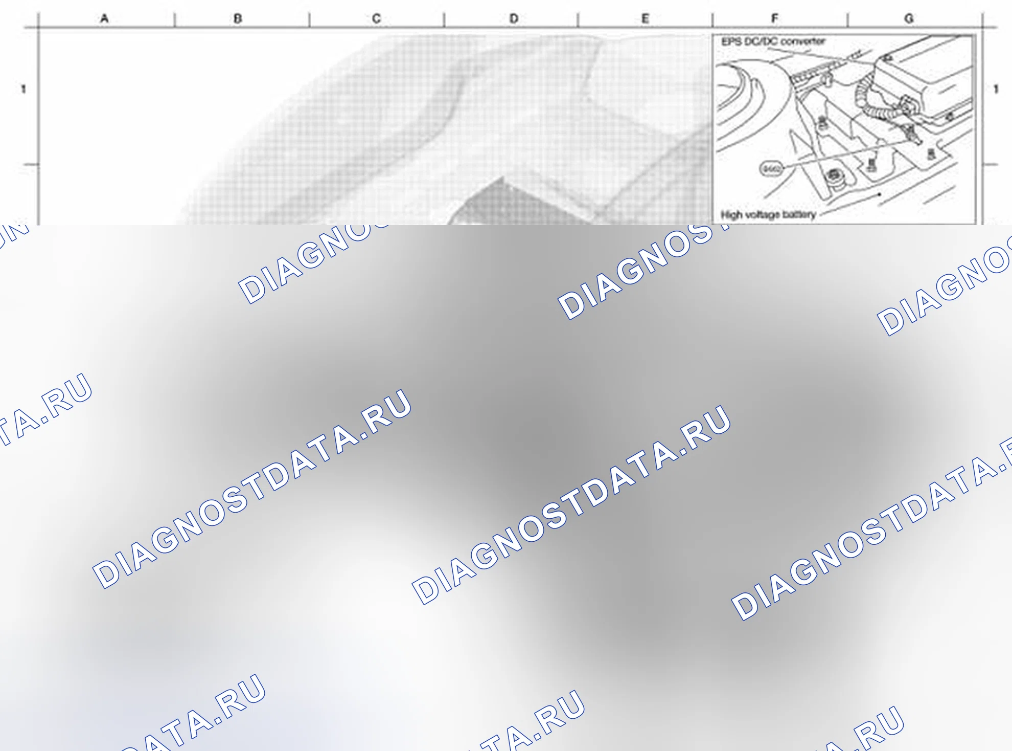 Рис. 151: ВЫСОКОВОЛЬТНЫЙ ЖГУТ (КОРПУС). Nissan Altima L32