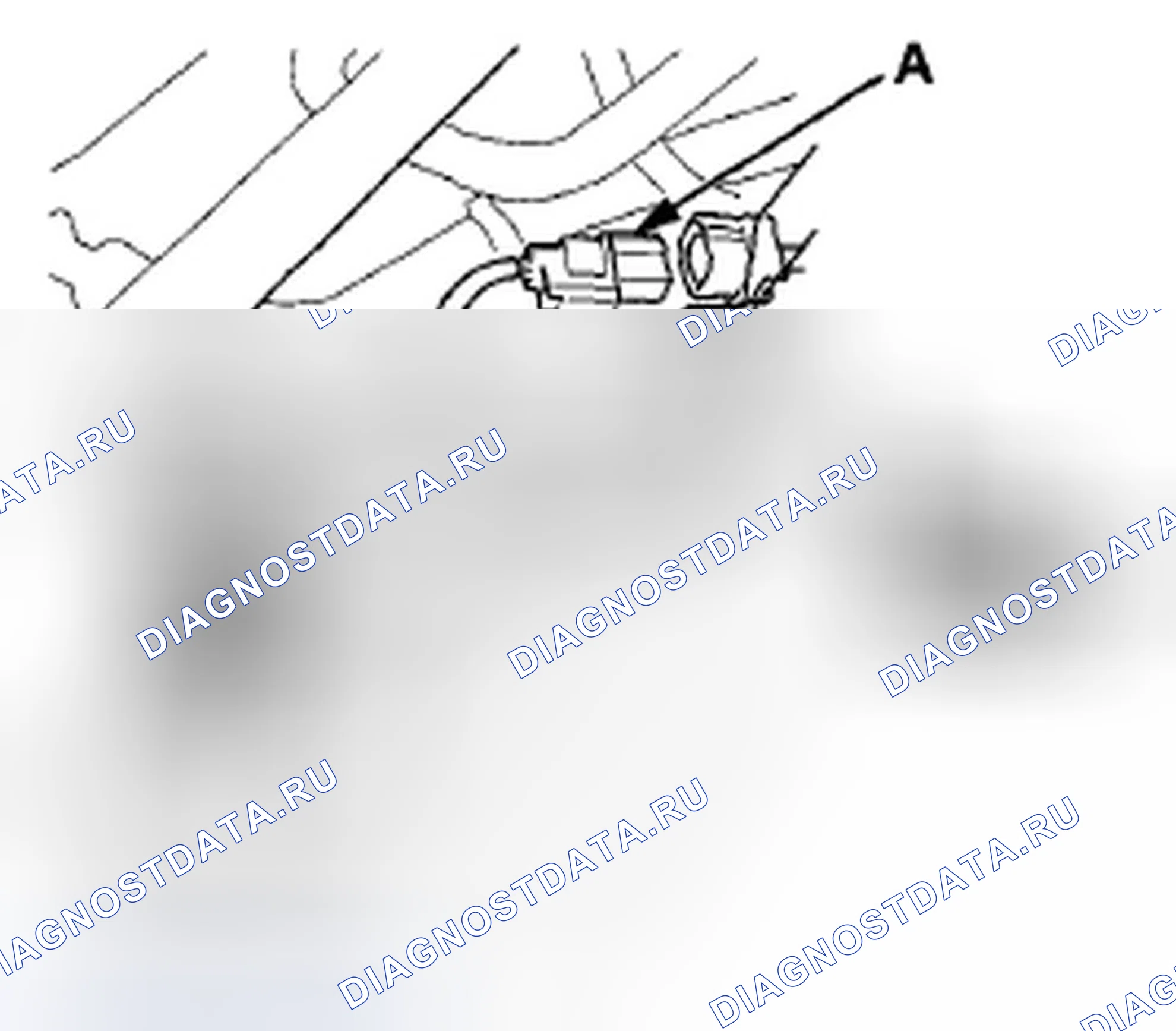 Рис. 859: Замена датчика A / F. Honda Accord VIII