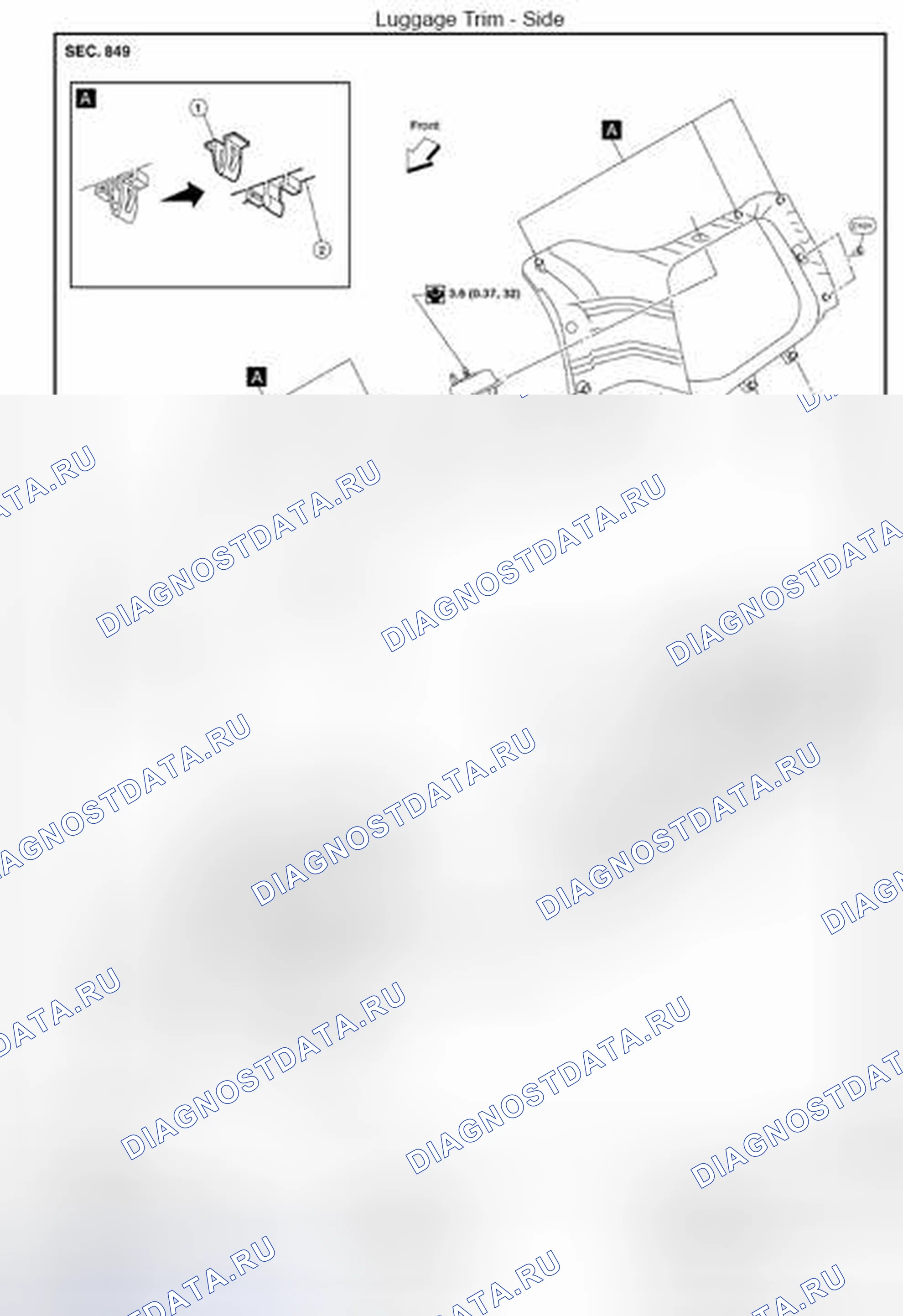 Рис. 38: Компонент. Nissan Pathfinder III рестайлинг