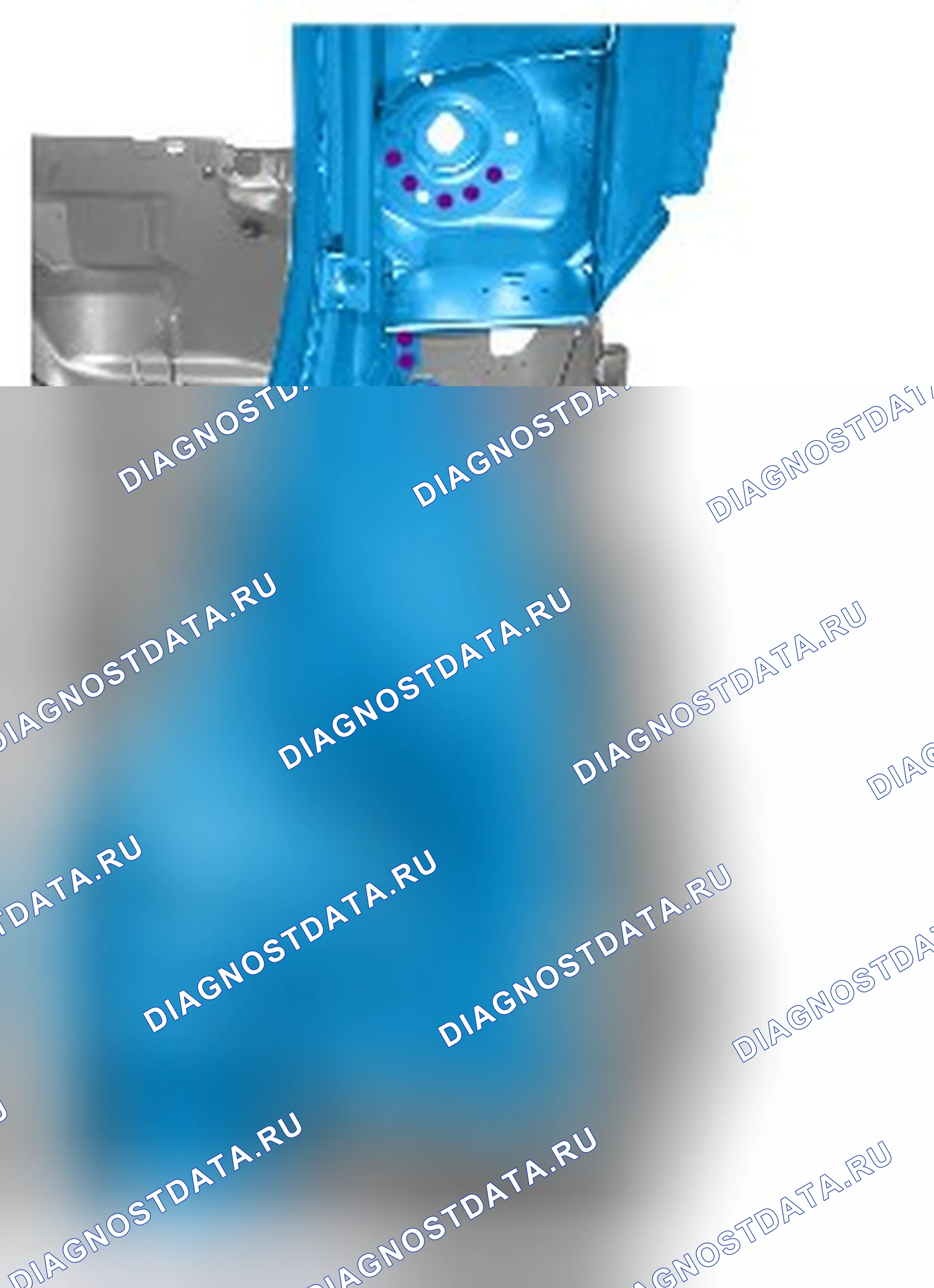 Как снять и установить левый передний лонжерон и панель фартука левого крыла. Ford Mondeo IV рестайлинг