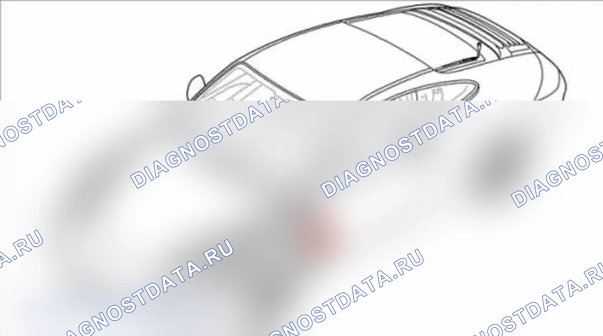 Рис. 841: Освобождение крыла от А-образной стойки. Porsche 911 GT3 997