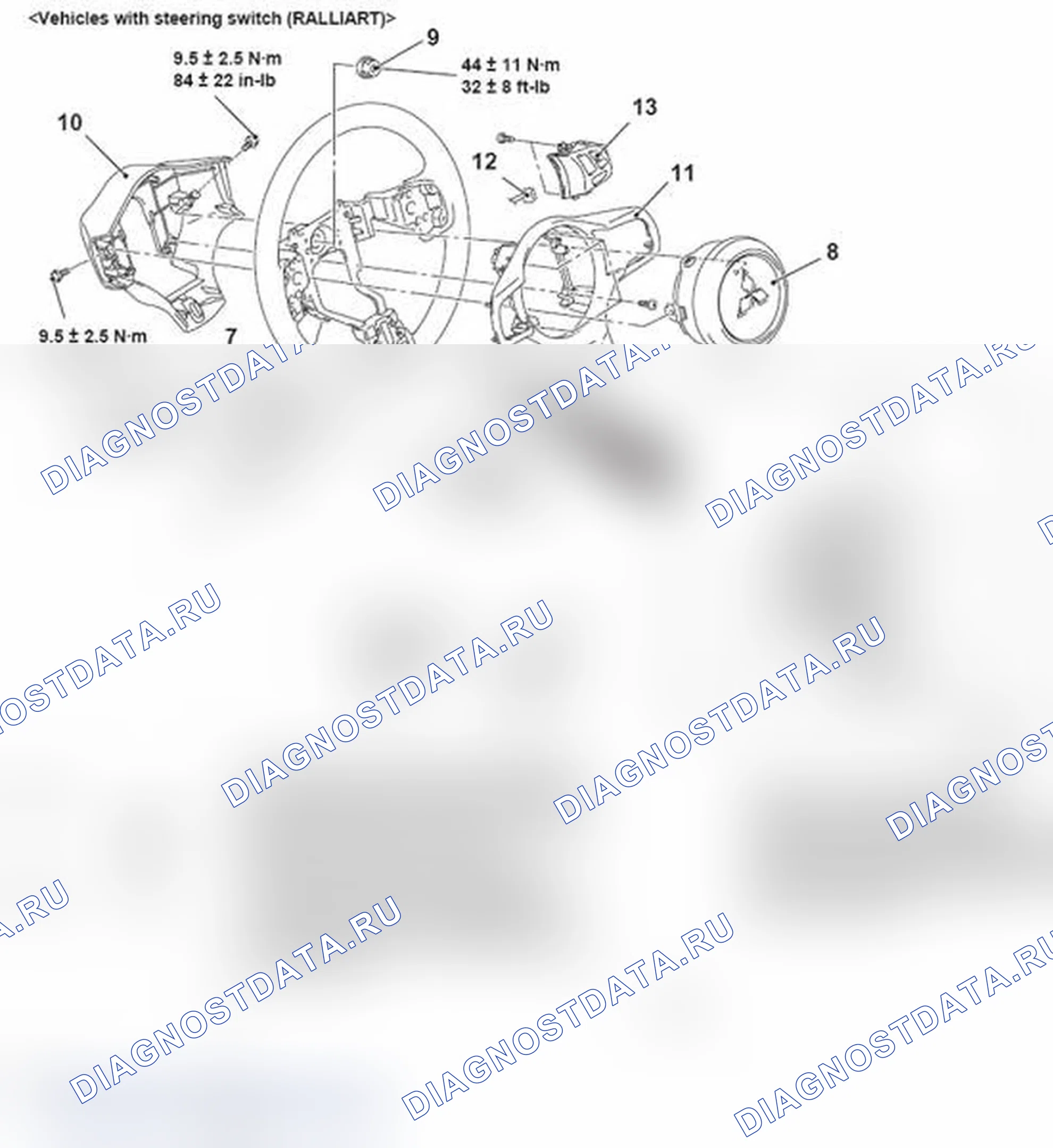 Рис. 46. Mitsubishi Lancer Ralliart X рестайлинг