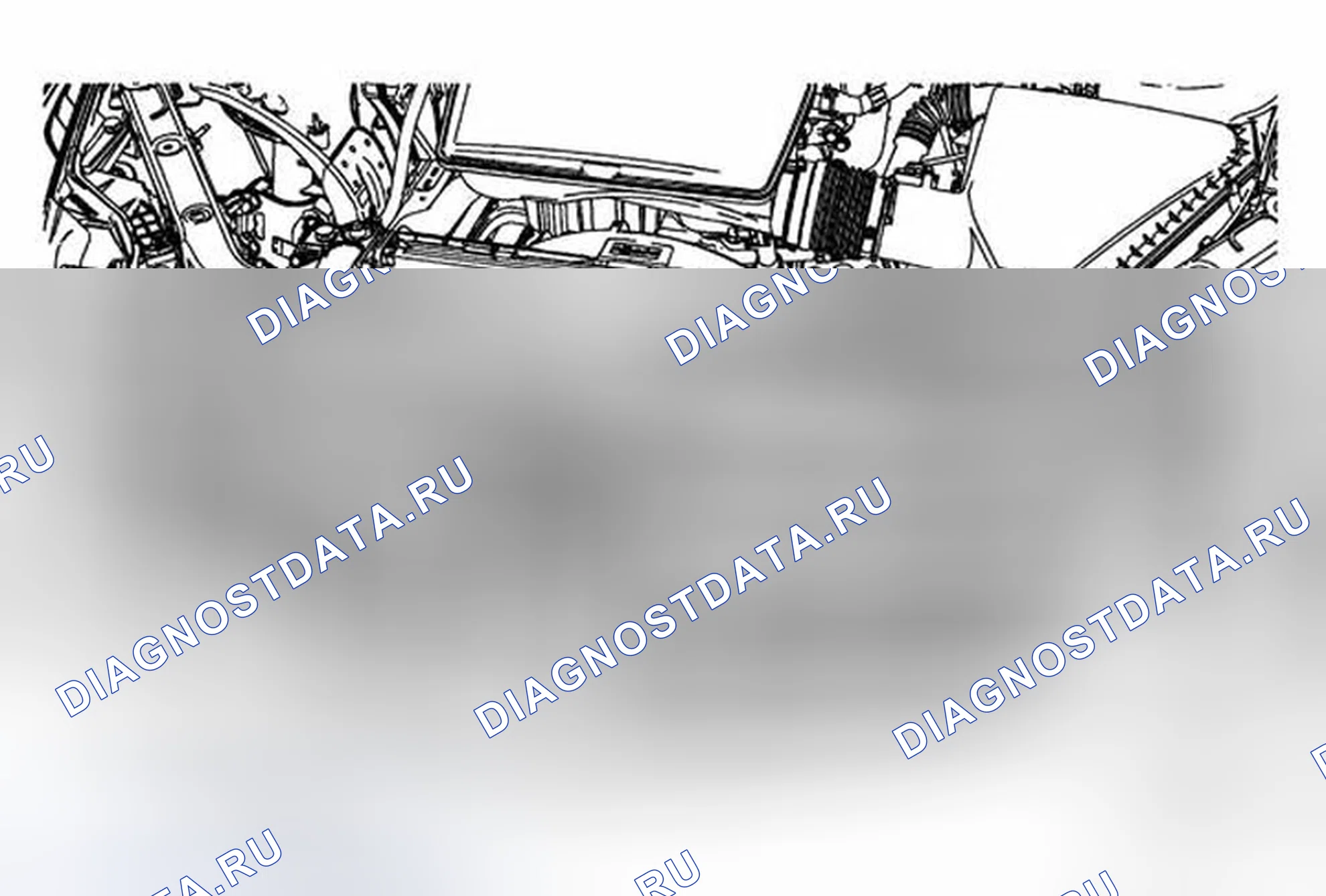 Рис. 33: Замена первичной и вторичной защелок капота. Cadillac ATS I