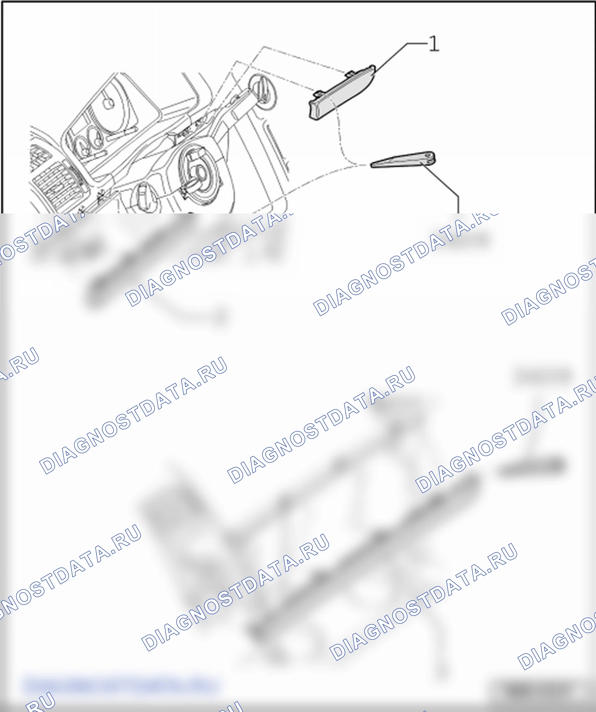 Накладки, кожухи и декоративные щитки. Volkswagen Touran I