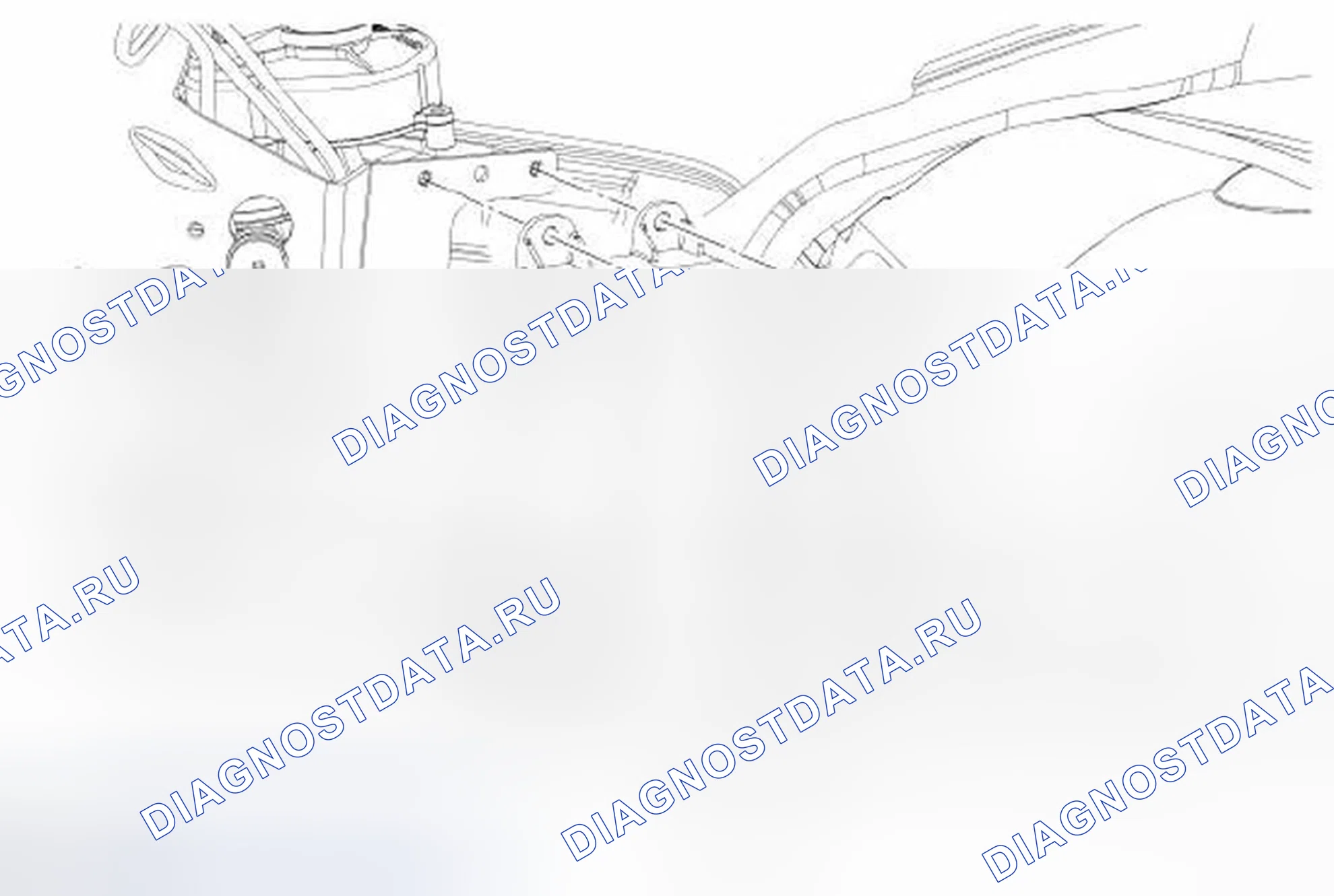 Рис. 59: Модуль дверь багажника / багажника (LTM). Ford Flex I