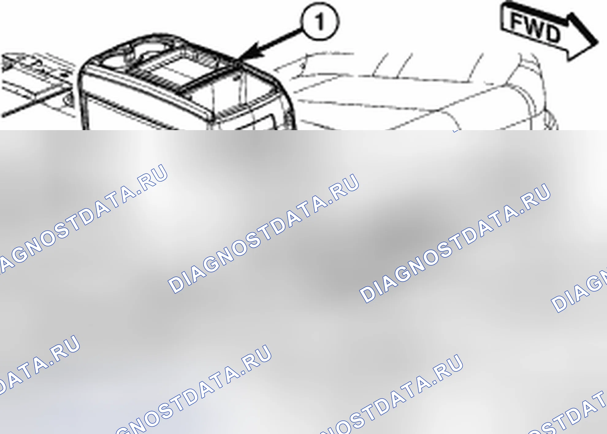 Рис. 374: НАПОЛЬНАЯ КОНСОЛЬ PREMIUM. Chrysler Town & Country V