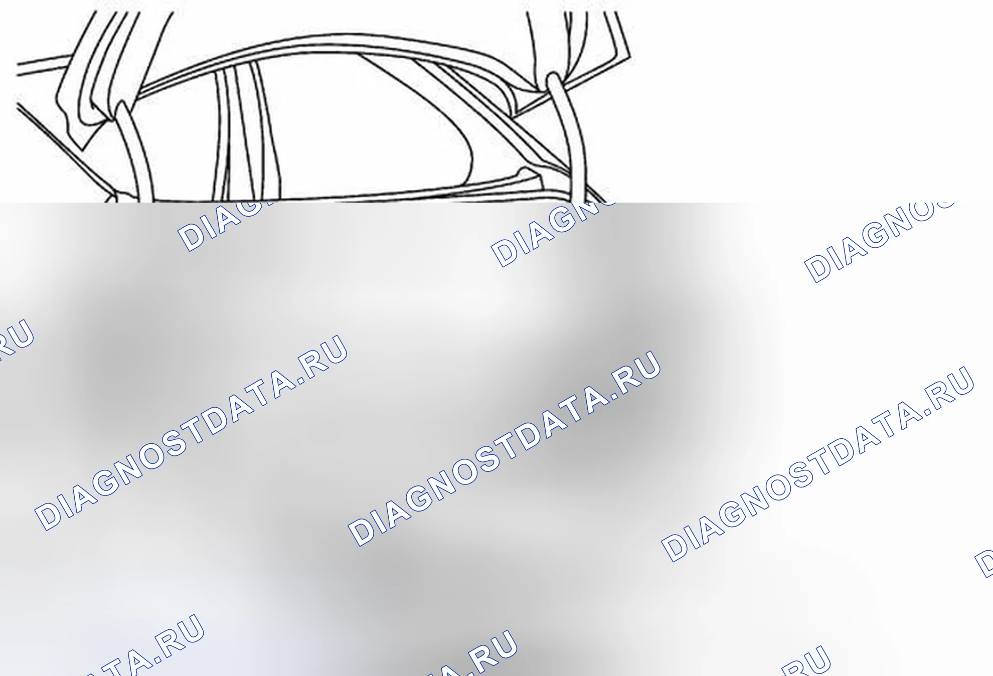 Рис. 15: Замена направляющей задней бампера (левая сторона). Buick Regal V
