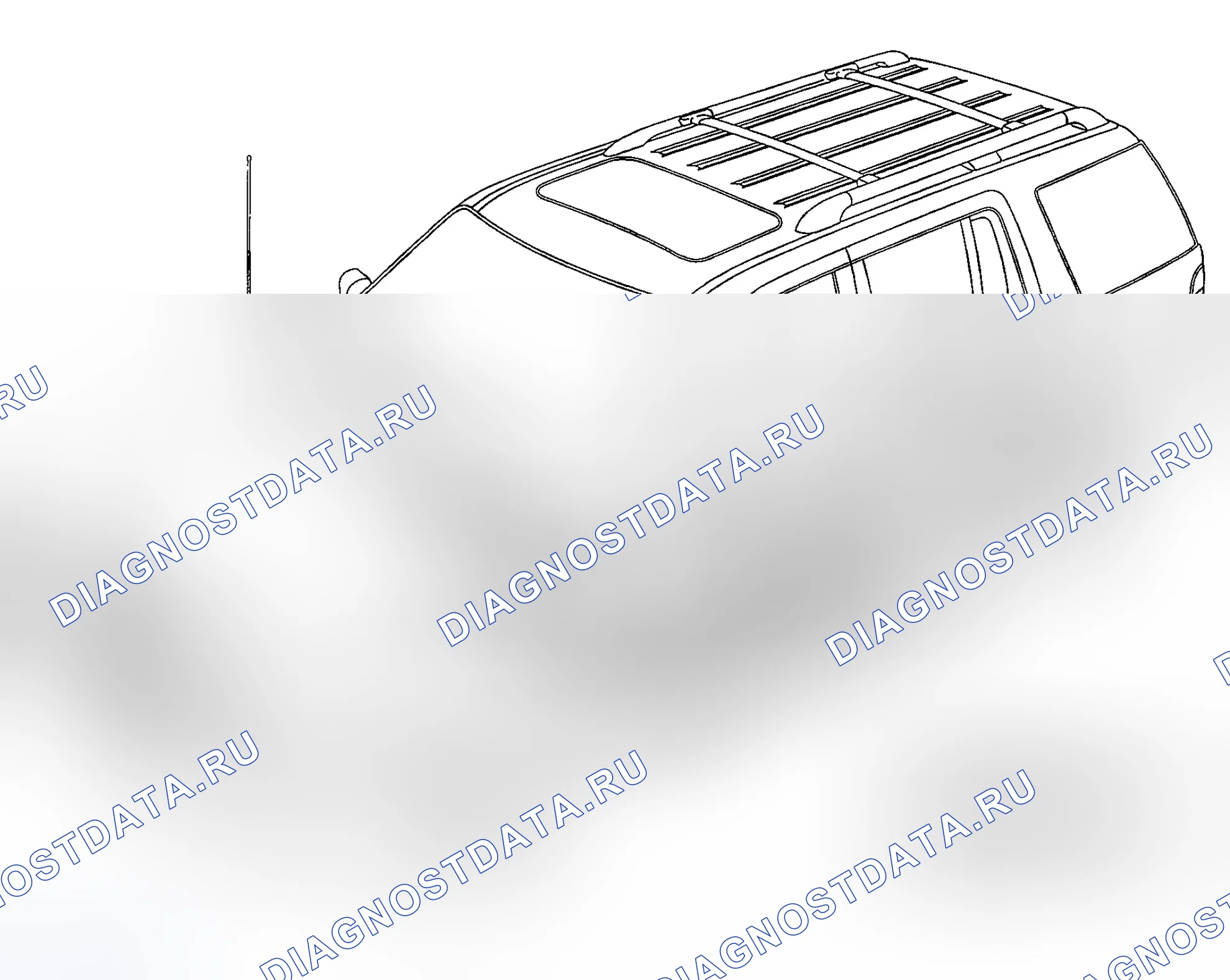 Рис. 9: ИНДЕКС РАСПОЛОЖЕНИЯ КОМПОНЕНТОВ ВЫХЛОПНОЙ СИСТЕМЫ. Ford Explorer III