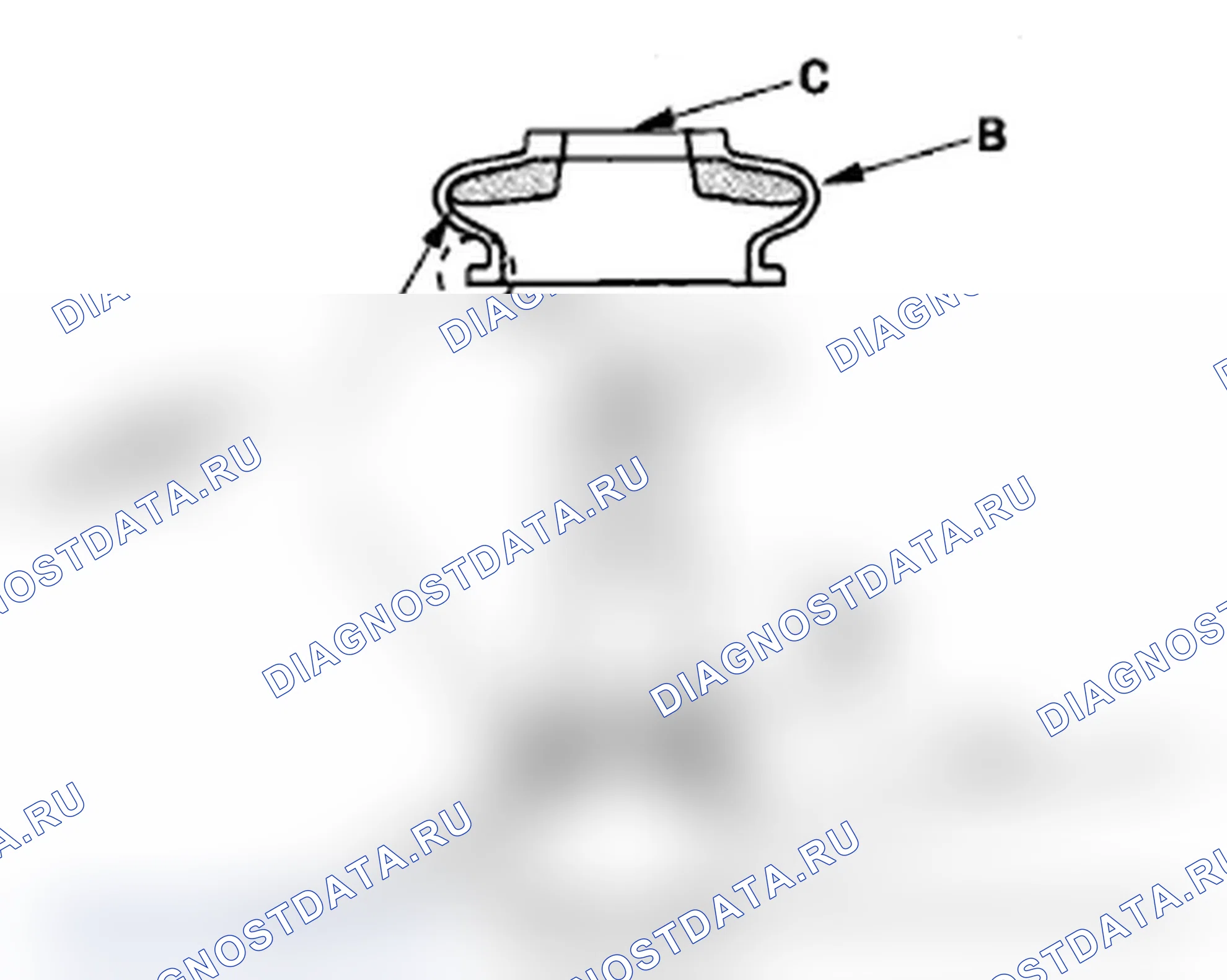 Рис. 160: Замена ботинка шарового шарнира тяги. Acura RL II рестайлинг