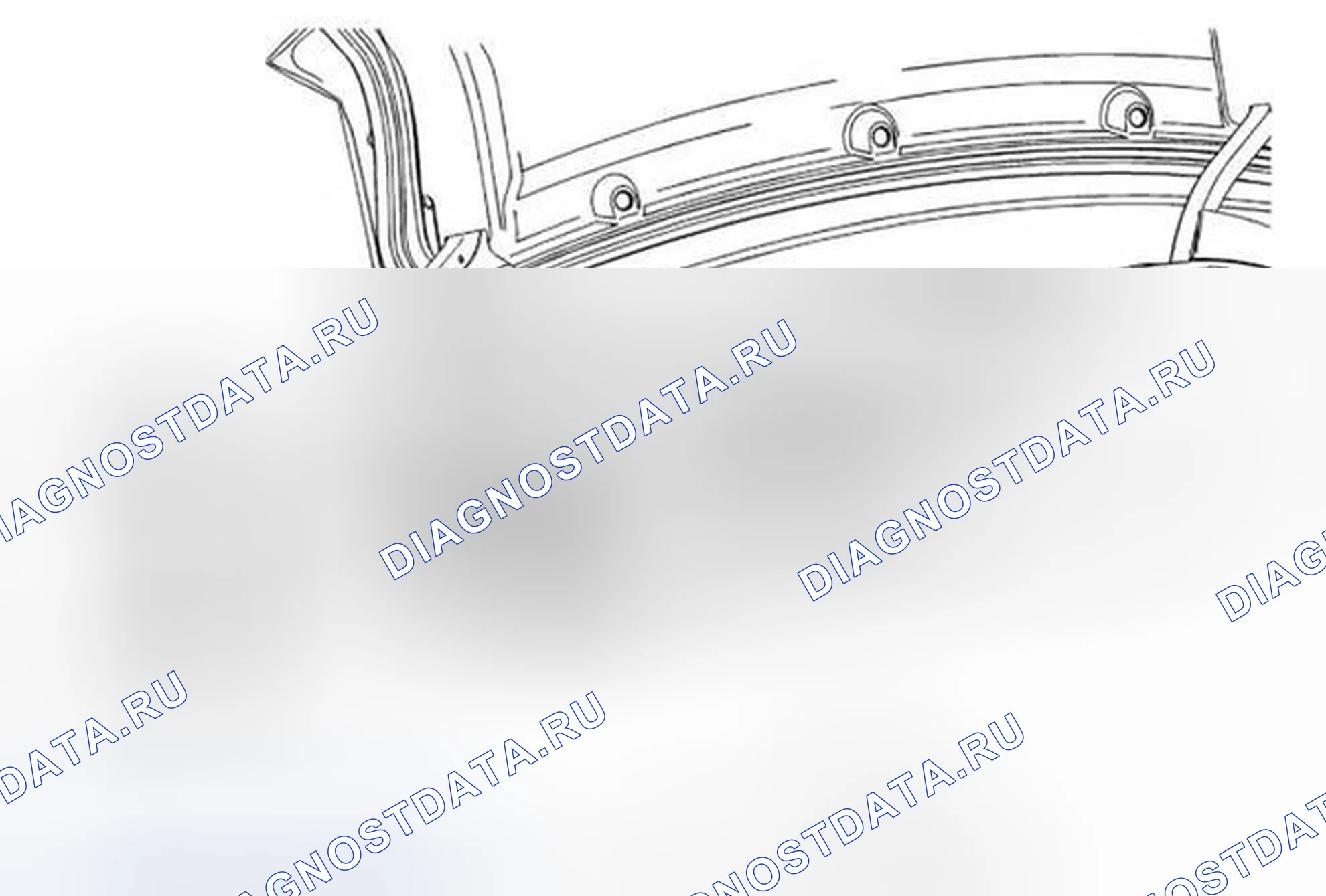 Рис. 39: Замена фонаря заднего отсека (седан). Chevrolet Sonic I