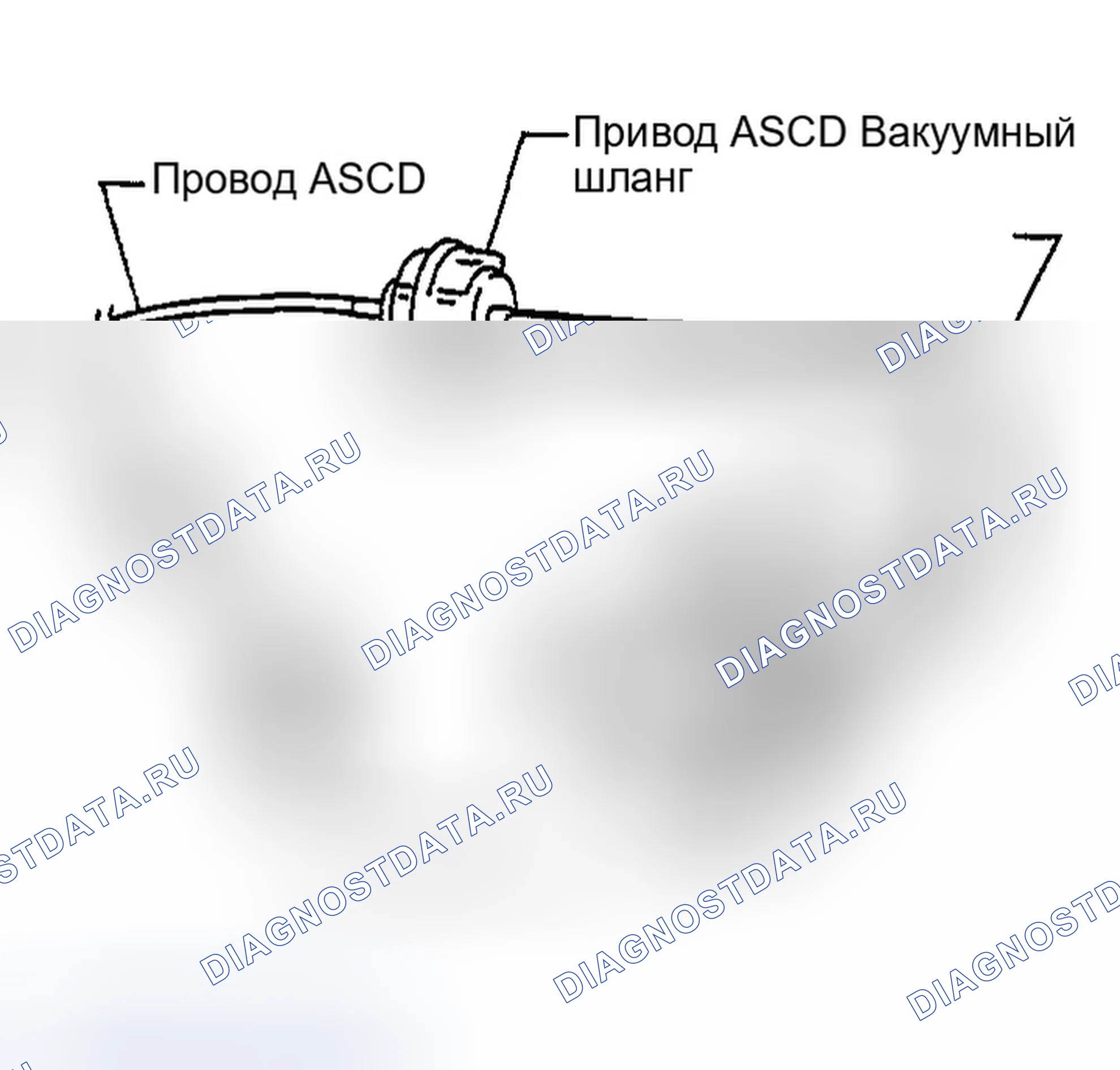 Рис. 42: 1. Проверка вакуумного шланга. Infiniti Q45 III