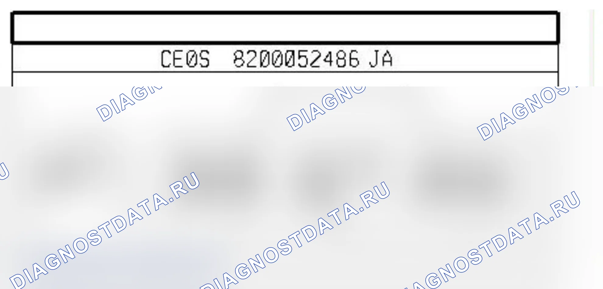 Распиновка разъёма R292 — Салон /подушка безопасности пассажира. Renault Espace IV