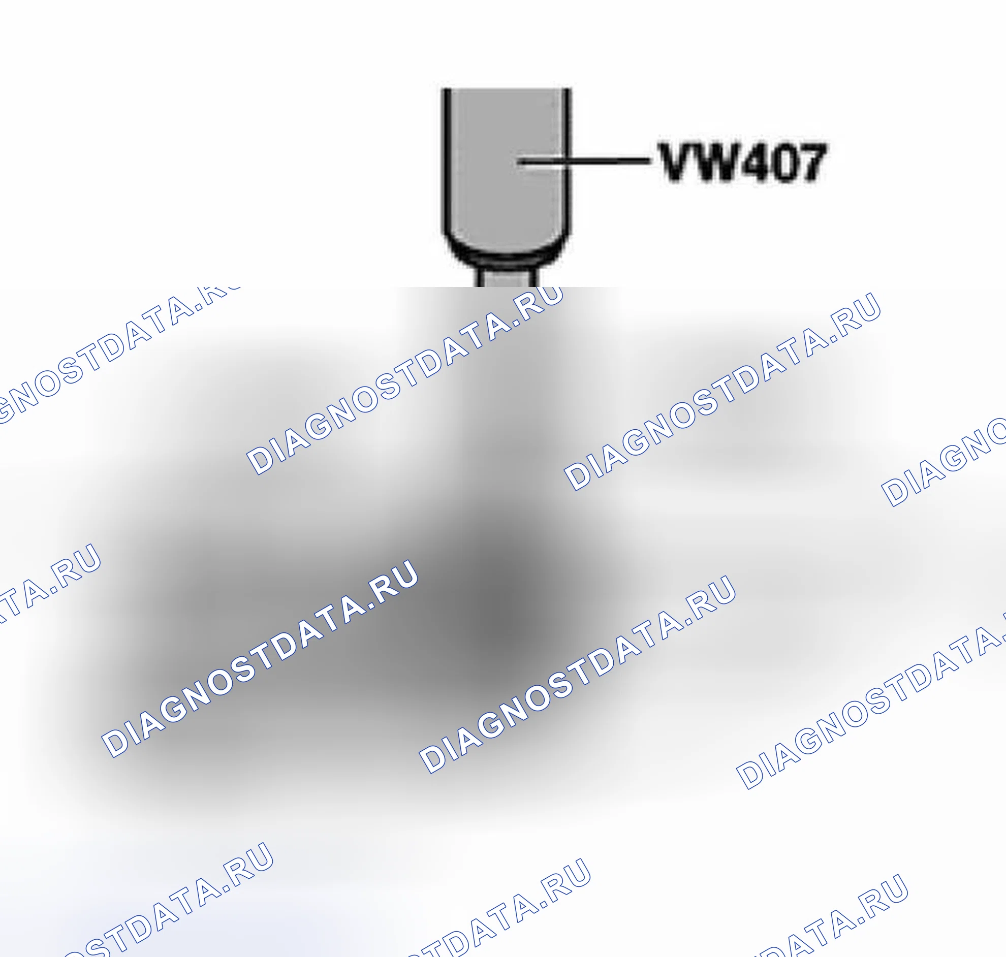 Рис. 57: Отжим 4-й передачи с коническим роликоподшипником и втулкой. Volkswagen Golf Mk4