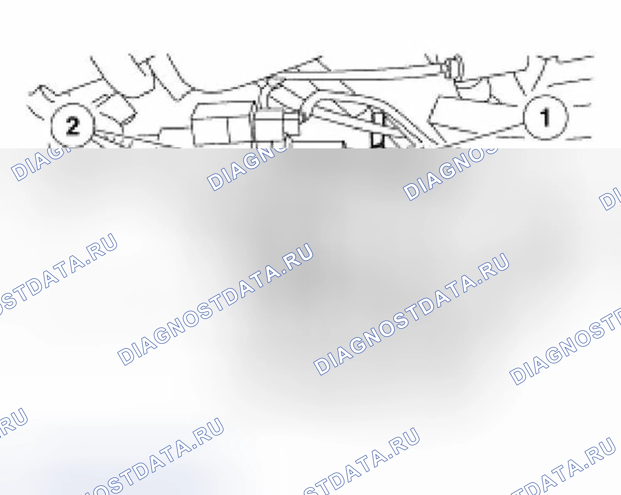 Рис. 244: Демонтаж и монтаж. Ford Thunderbird XI