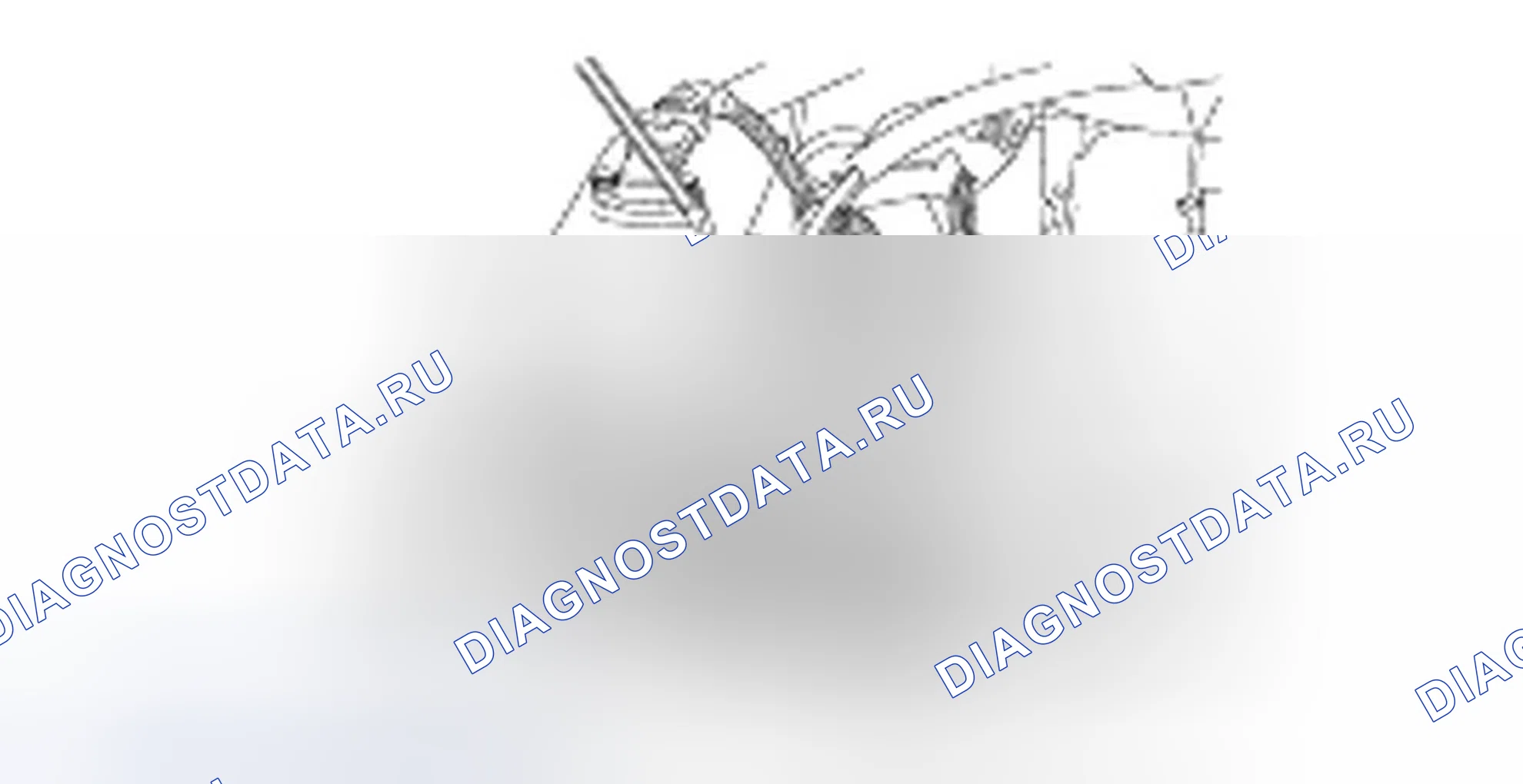 Снятие впускного коллектора. Hyundai H-1 A1