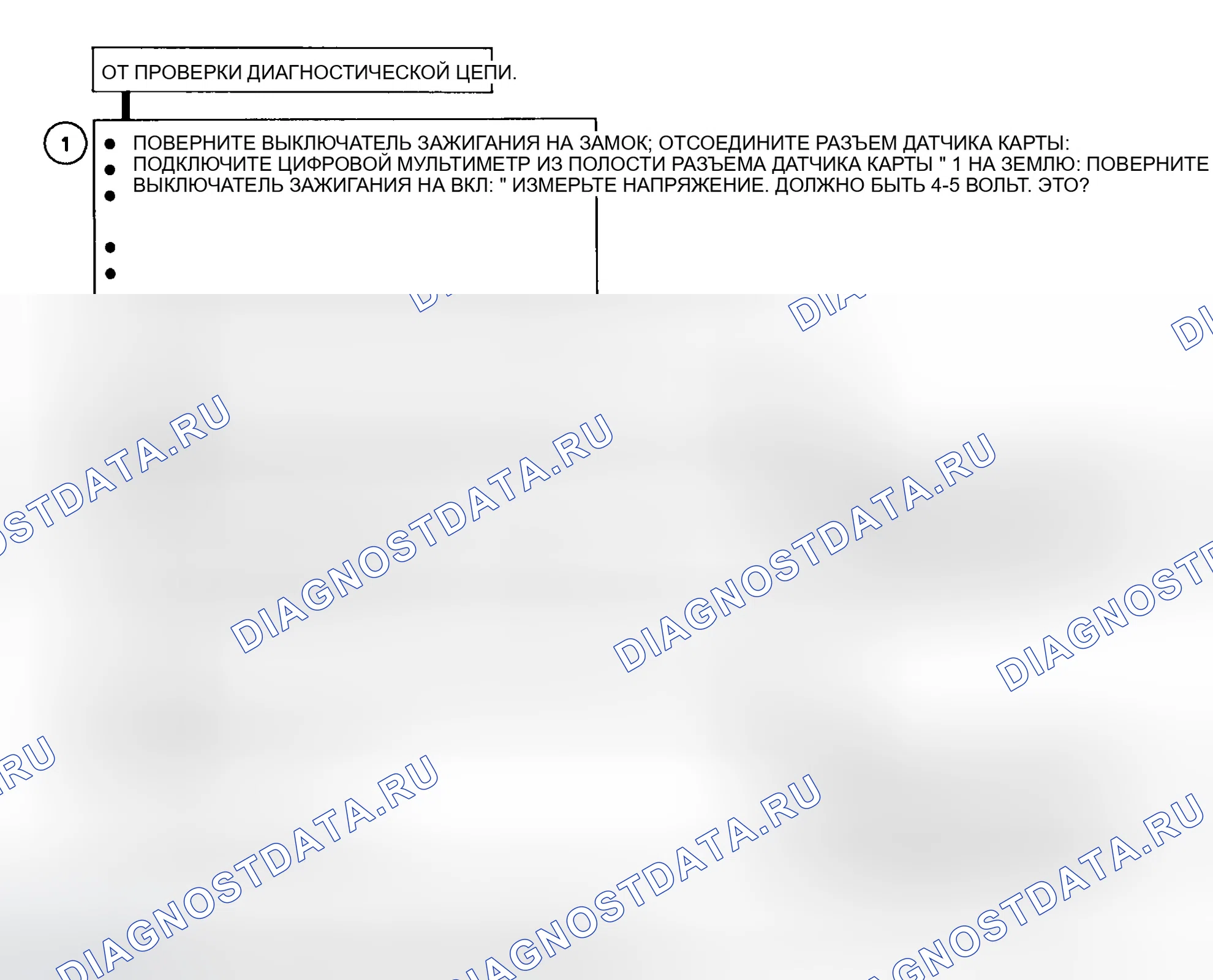 Рис. 27: Блок-схема кода 31 Схема датчика абсолютное давление во впускном коллекторе, вход низкого напряжения - низкий вакуум. Geo Metro I
